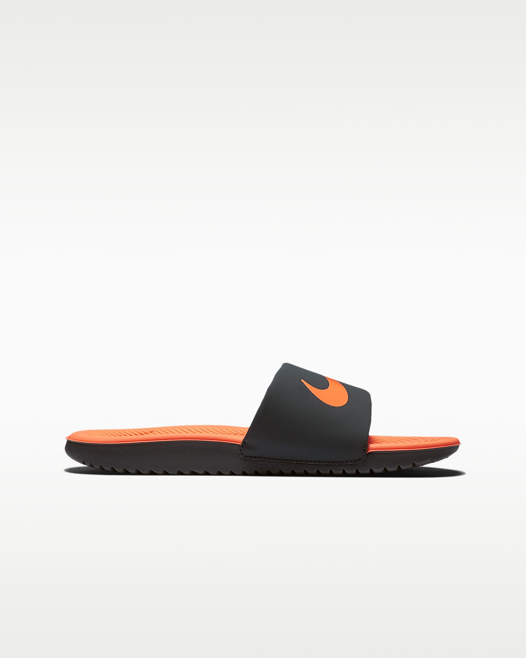 Nike Kawa Little/Big Kids' Slides - Anthracite/Tart