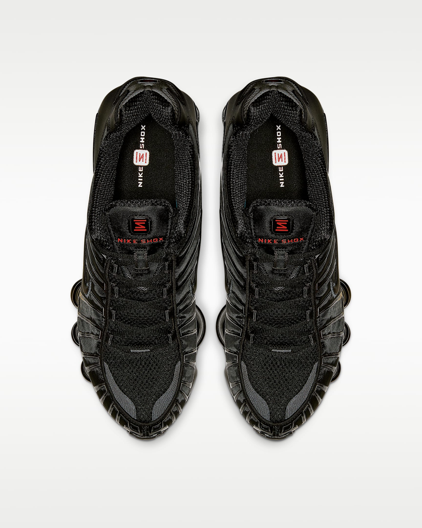 Nike Shox TL Herenschoen - Zwart/Metallic Hematite/Max Orange/Zwart