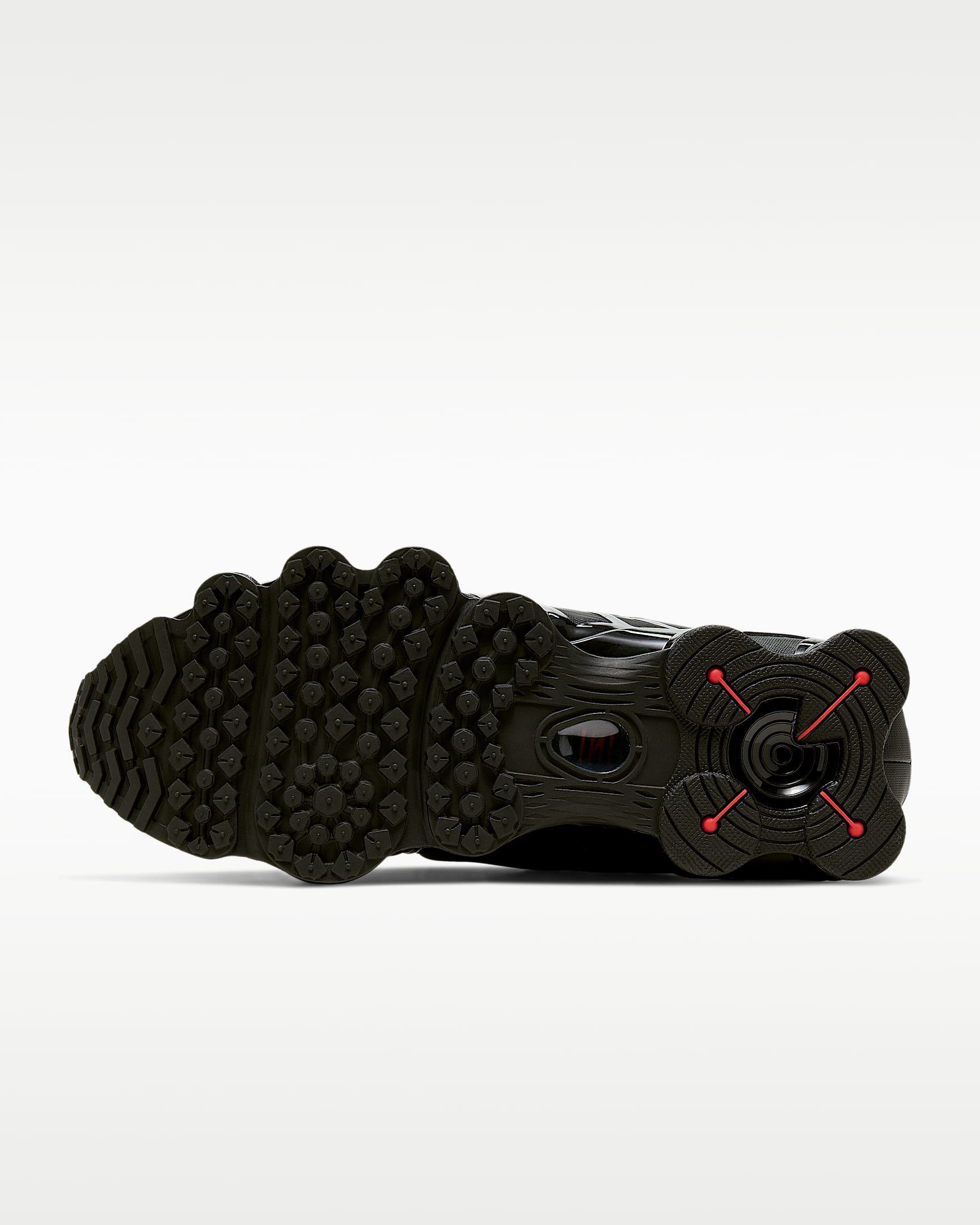 Nike Shox TL Herenschoen - Zwart/Metallic Hematite/Max Orange/Zwart
