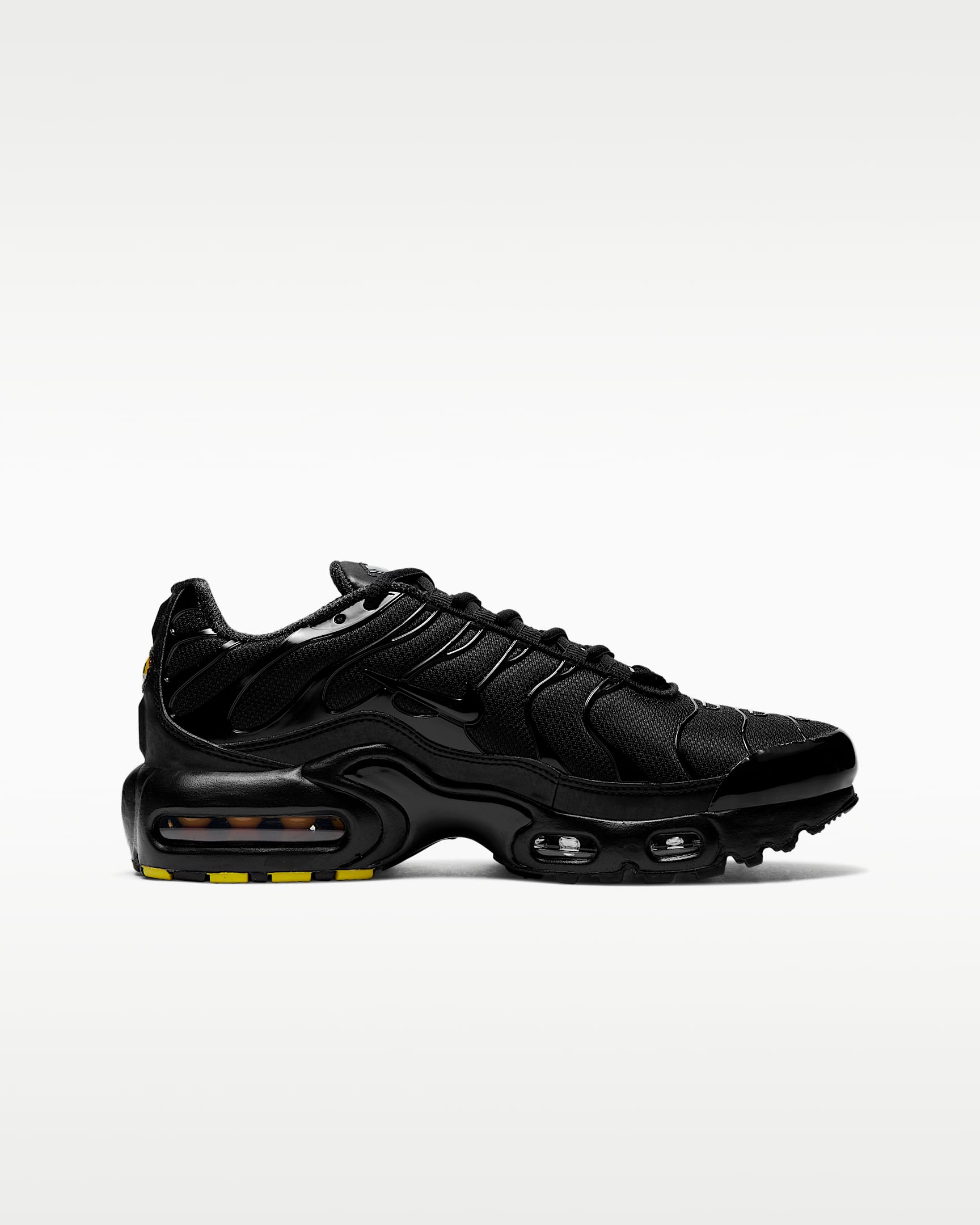 Nike Air Max Plus Older Kids' Shoes - Black/Black/Black