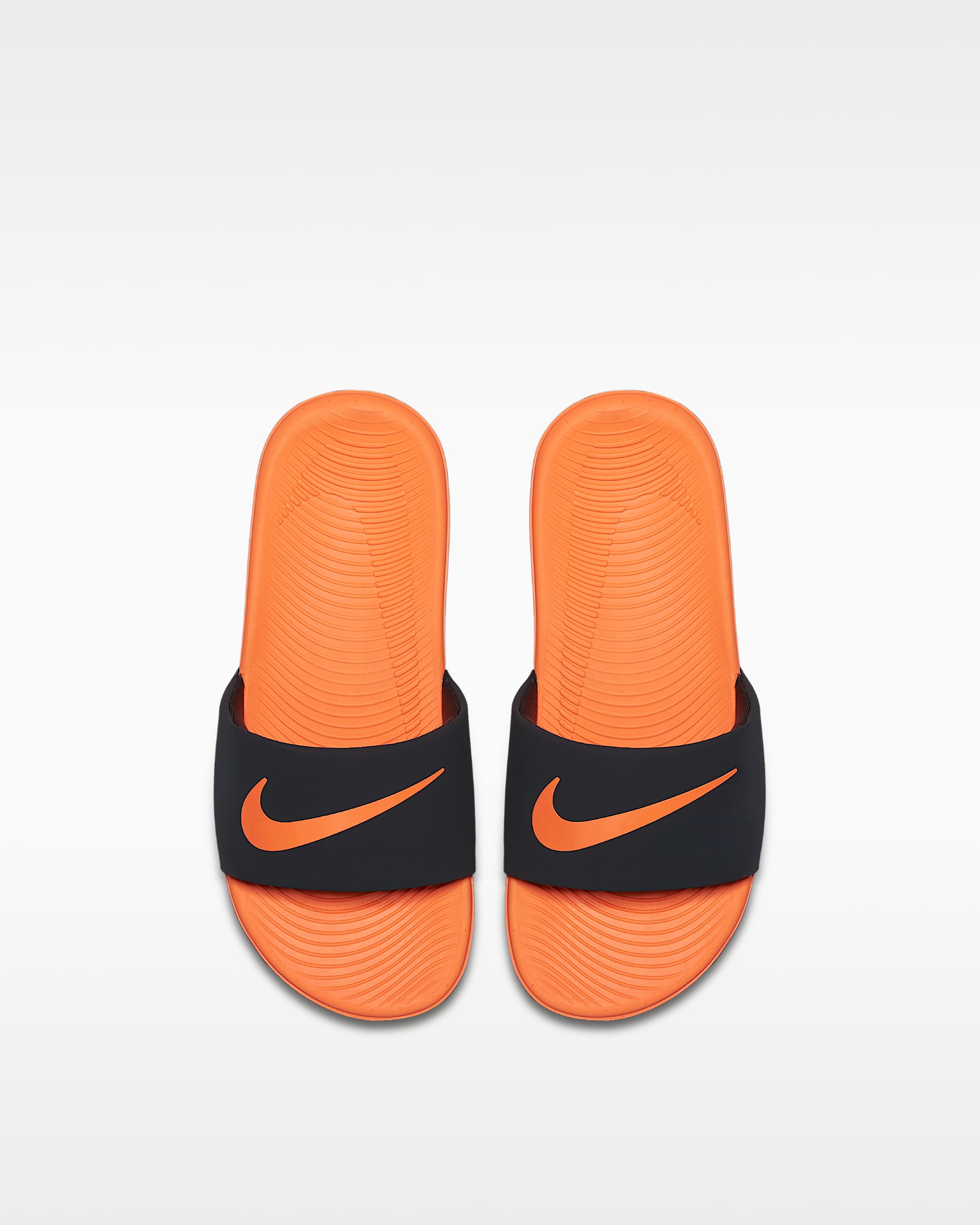 Nike Kawa Little/Big Kids' Slides - Anthracite/Tart