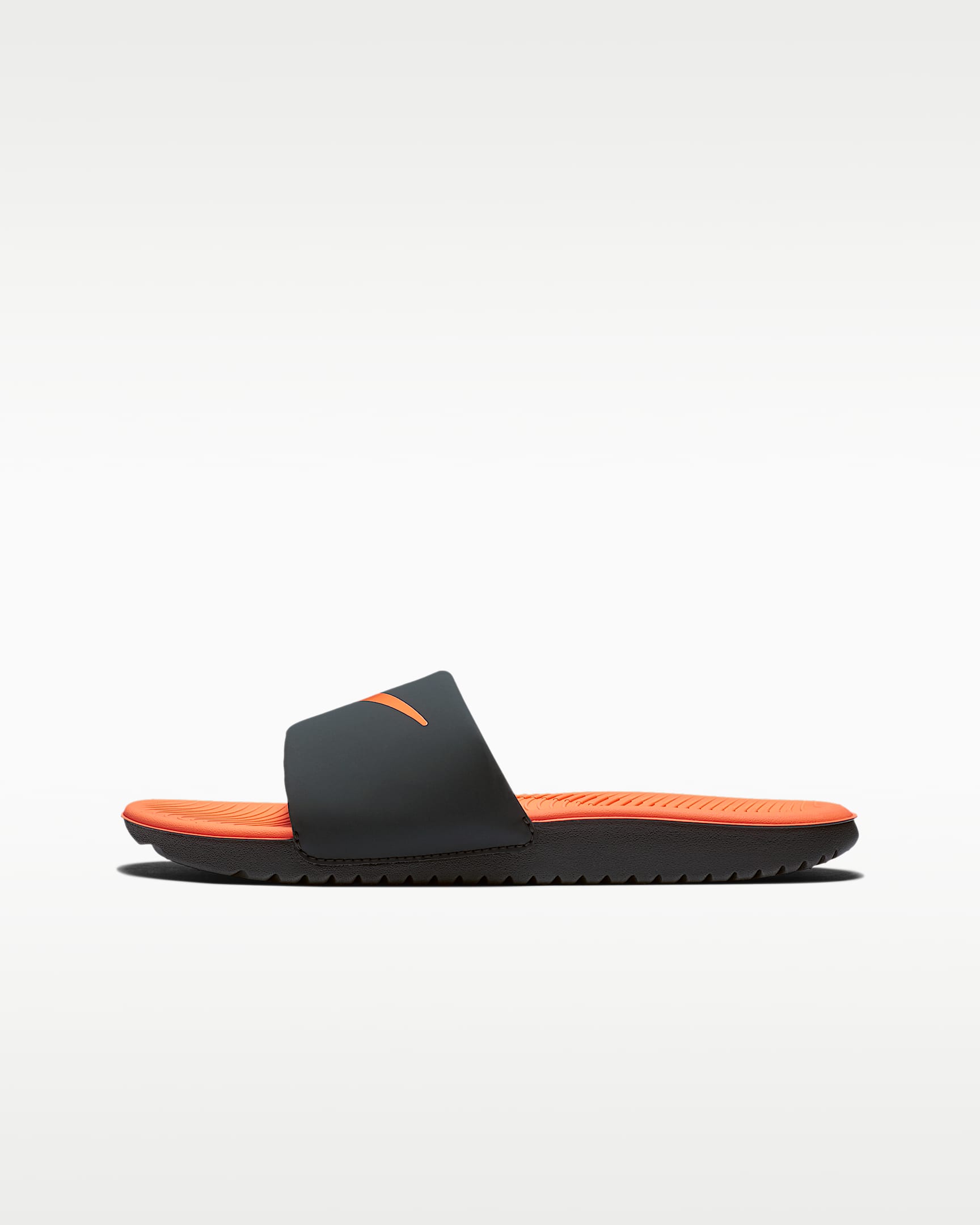 Nike Kawa Little/Big Kids' Slides - Anthracite/Tart