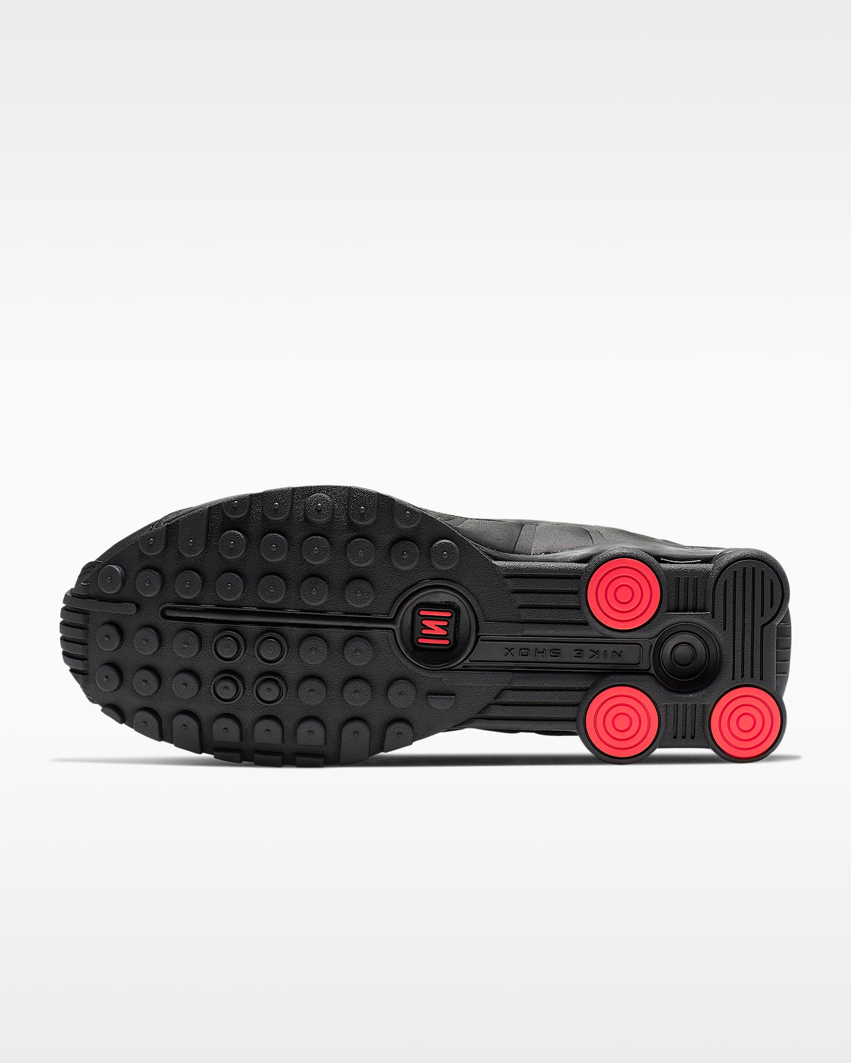 Nike Shox R4 Women's Shoes - Black/Black/Max Orange/Black