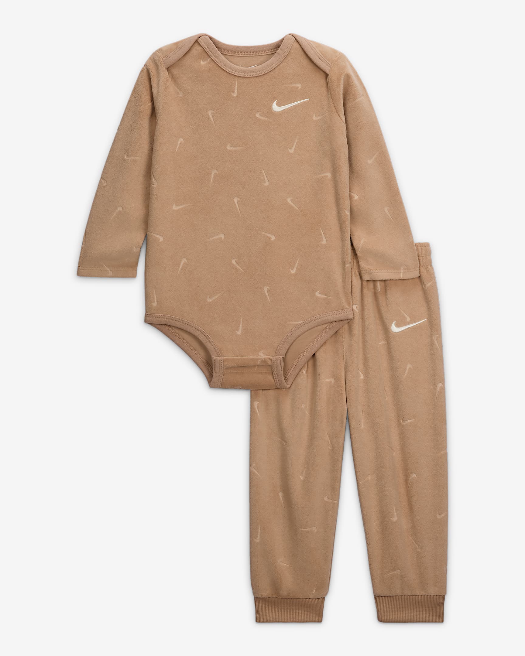 Nike Baby Essentials Baby (6-12M) Bodysuit and Pants Set - Hemp