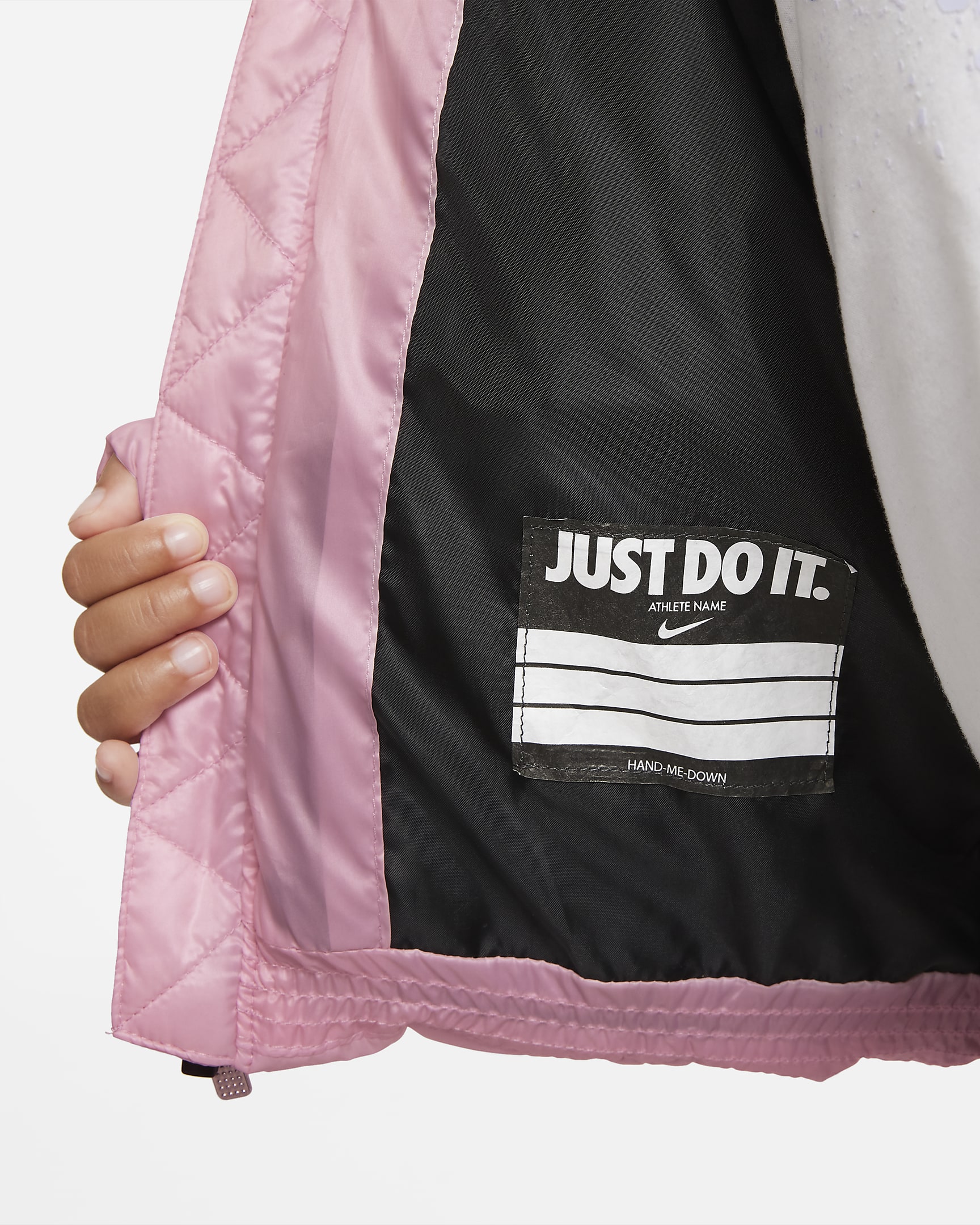 Nike Puffer-Jacke für Kleinkinder - Pink Foam