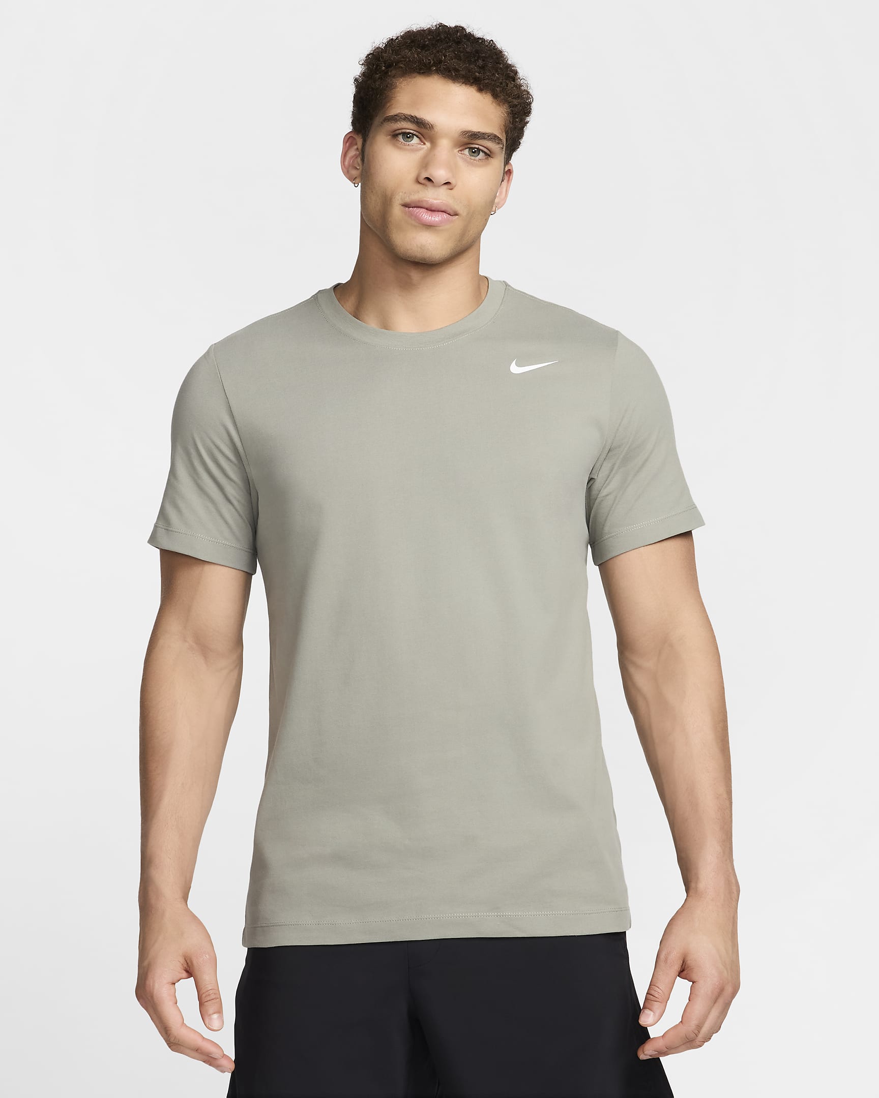 Nike Dri-FIT Men's Fitness T-Shirt - Dark Stucco