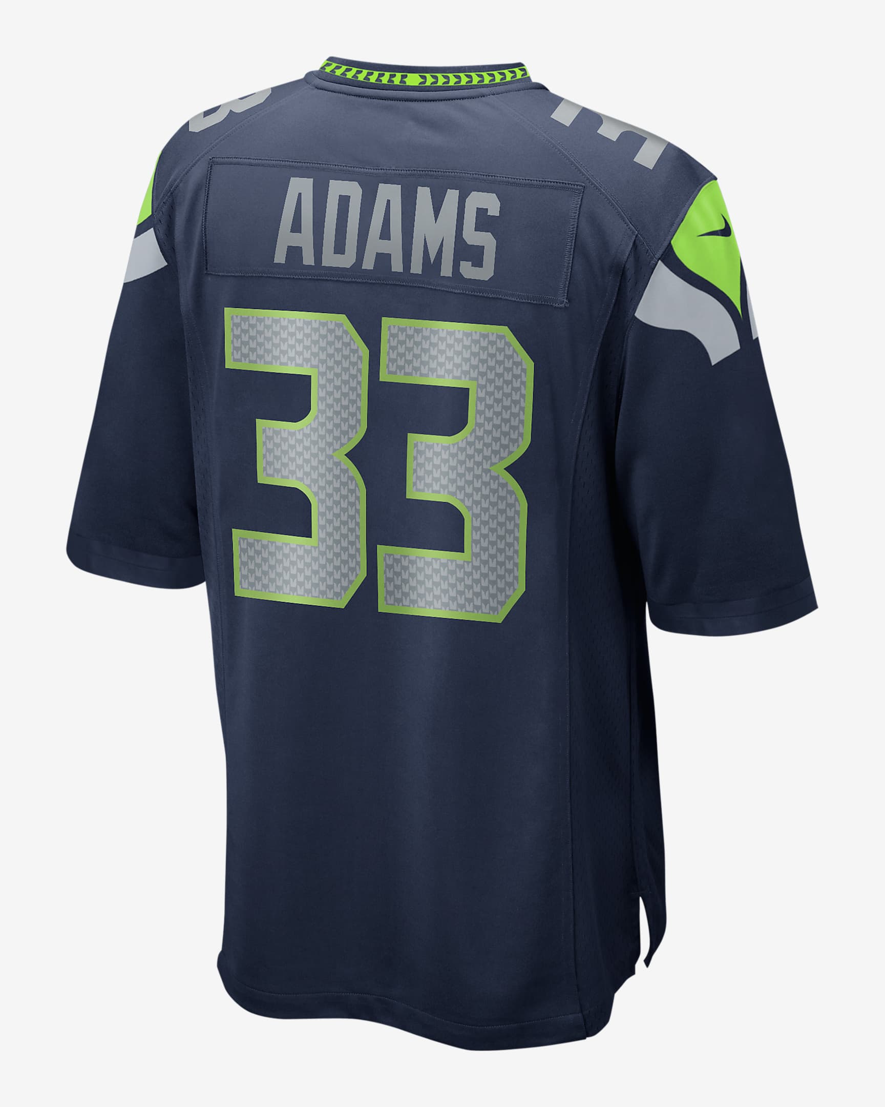 NFL Seattle Seahawks (Jamal Adams) Men's Game Football Jersey - Navy