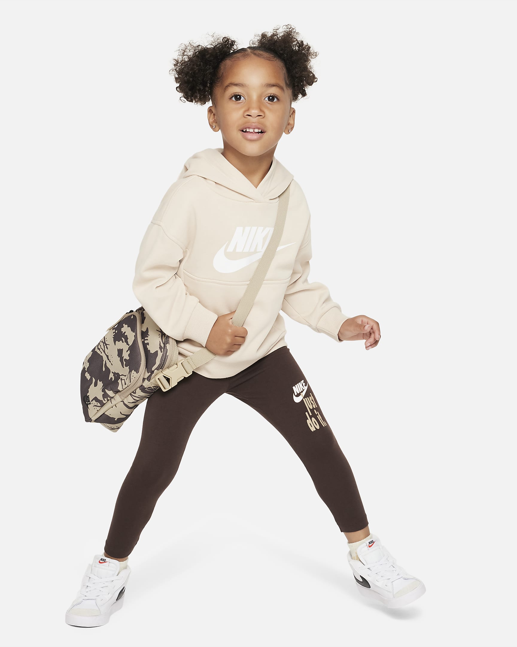 Nike Sportswear Club Fleece Pullover Toddler Hoodie - Sanddrift