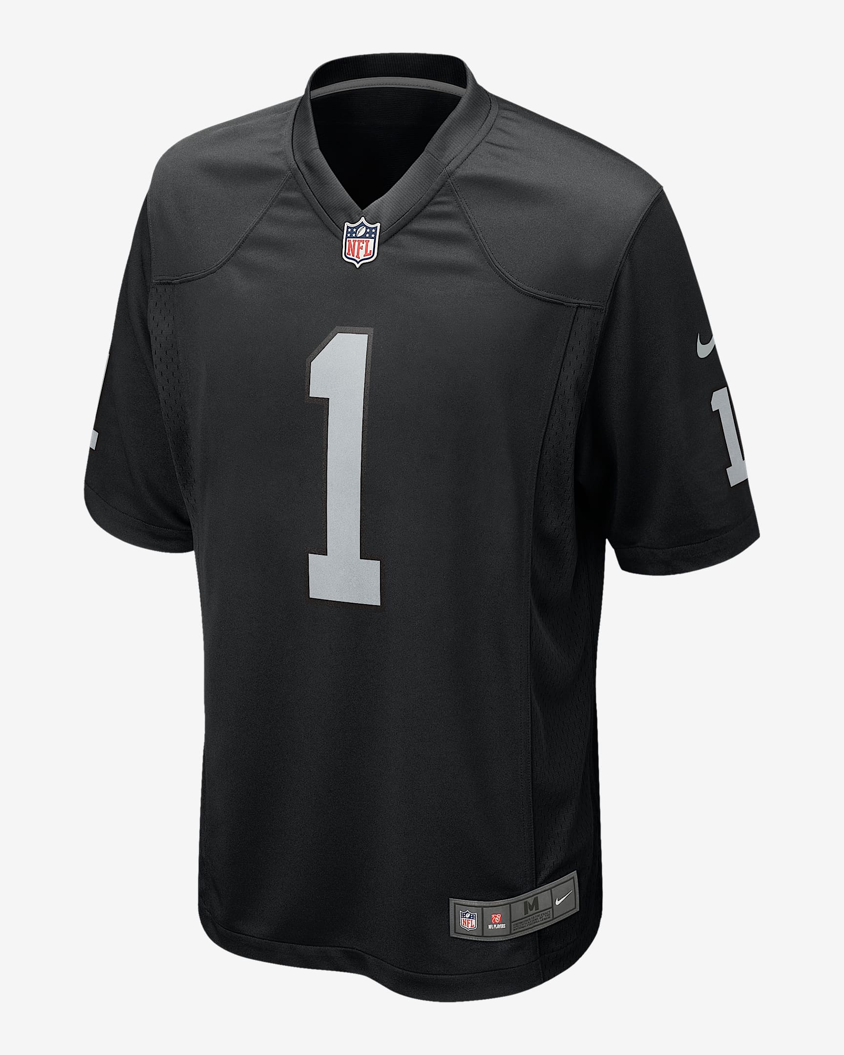 Ashton Jeanty Las Vegas Raiders 2025 NFL Draft First Round Pick Big Kids' Nike NFL Game Jersey - Black