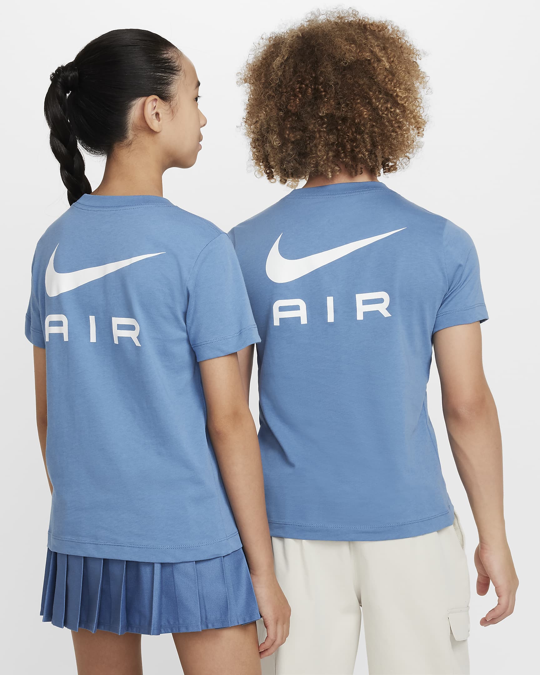 Nike Air Older Kids' T-Shirt - Aegean Storm