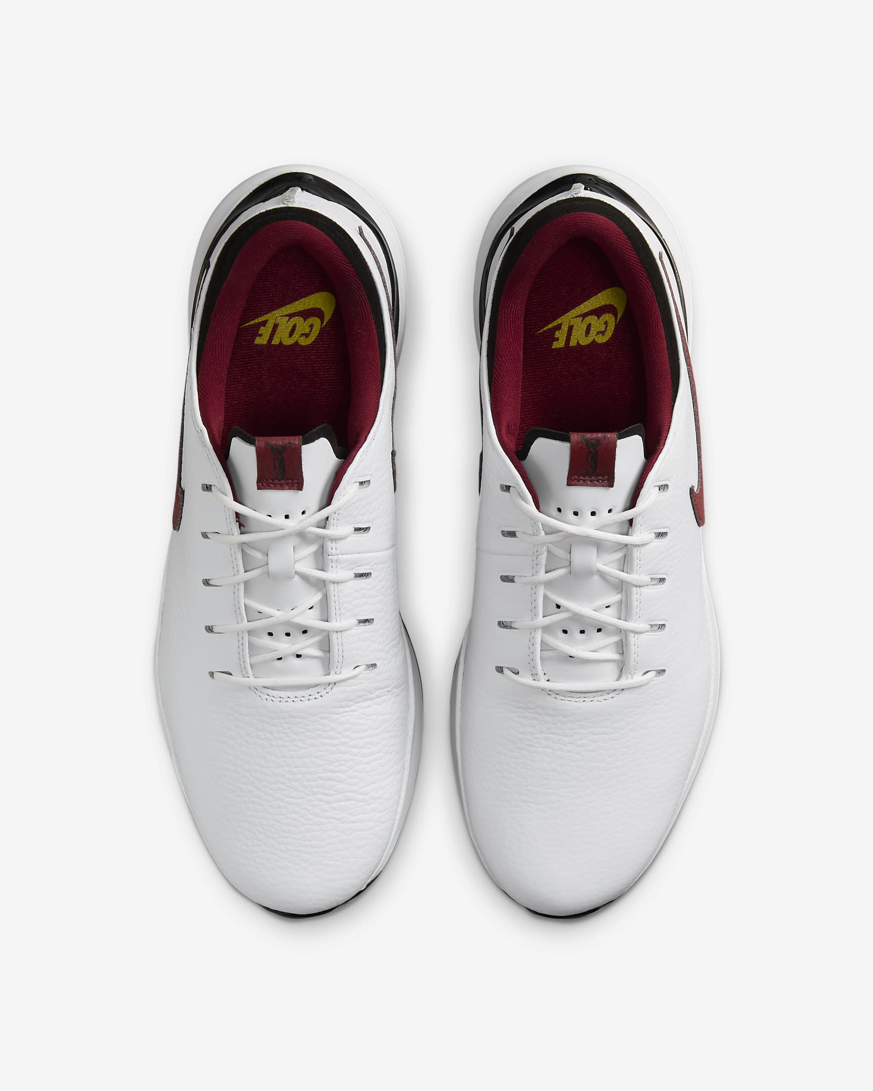 Tenis de golf para hombre Nike Air Zoom Victory Tour 3 - Blanco/Negro/Relámpago/Rojo team