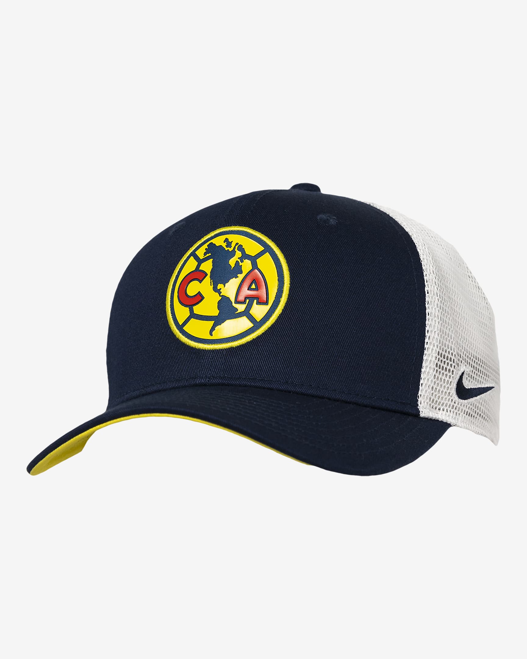 Gorra de rejilla de fútbol Nike Club América Classic99 - Azul marino