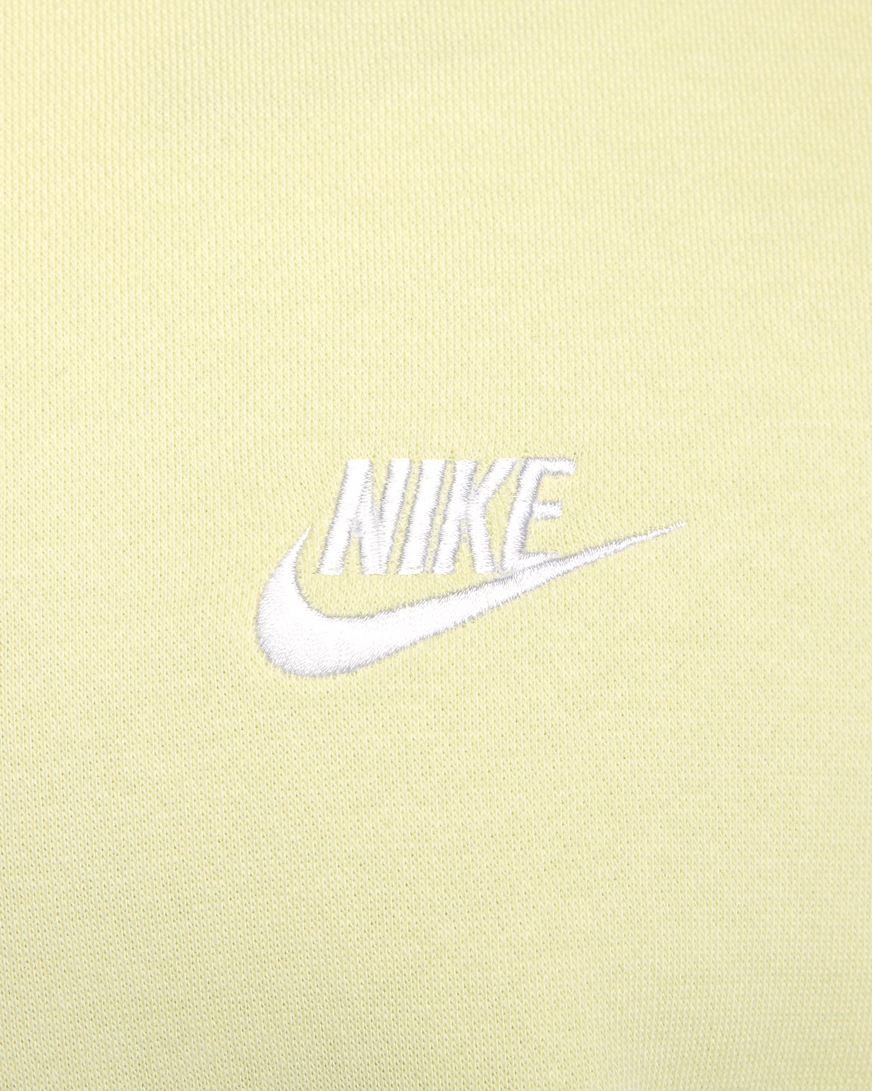 Nike Sportswear Club fleecehettegenser til herre - Life Lime/Life Lime/Hvit