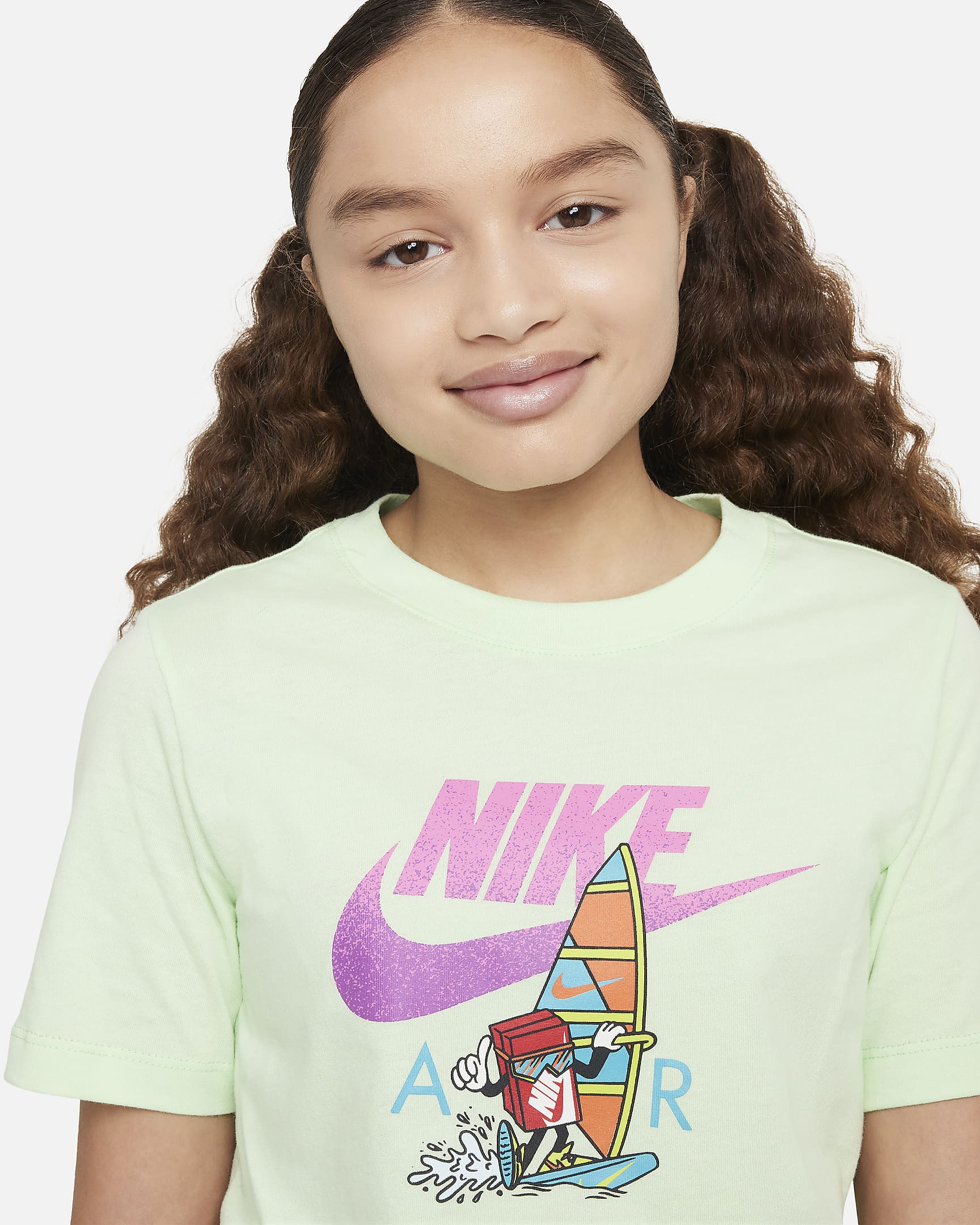 Nike Sportswear T-Shirt für ältere Kinder - Vapor Green