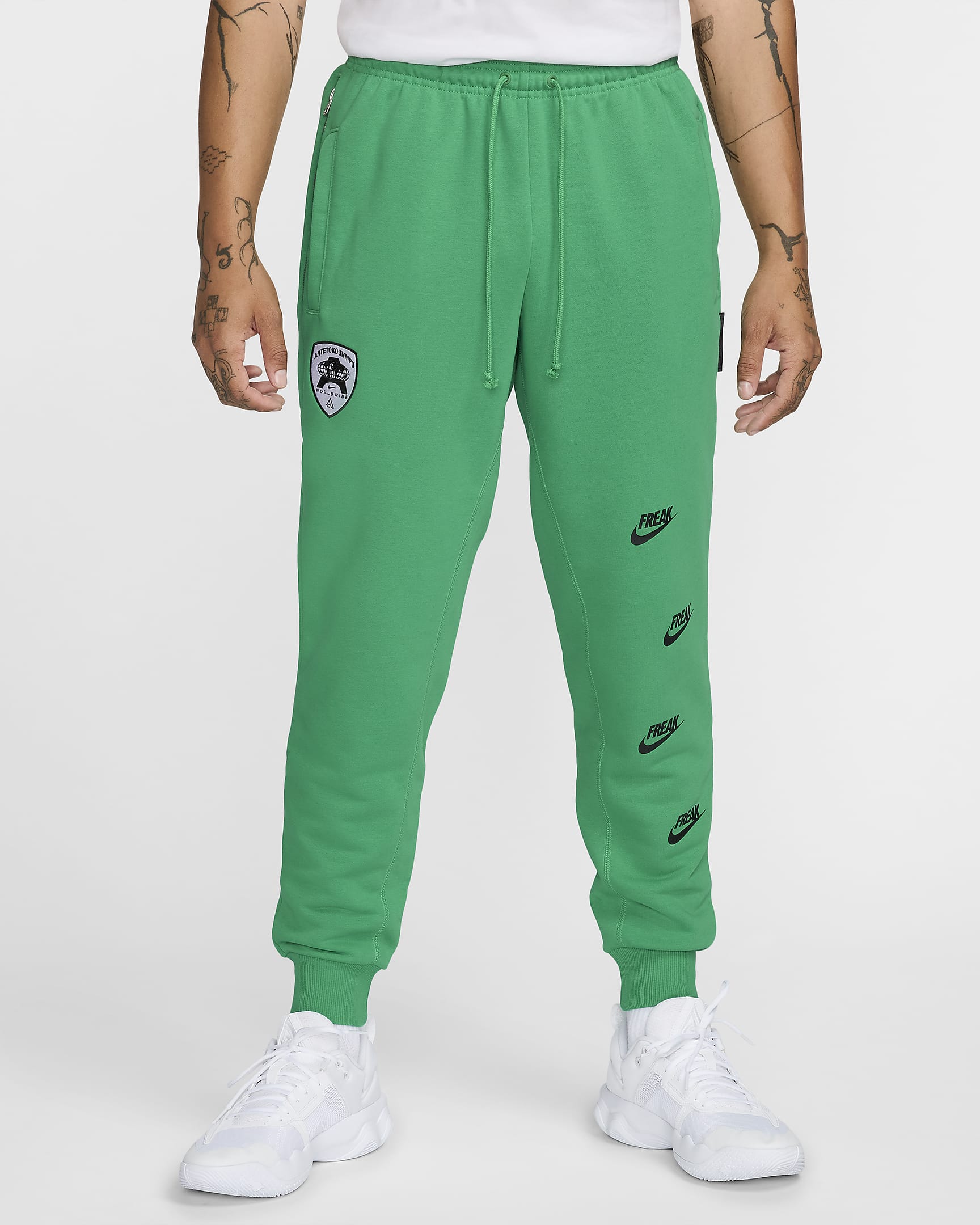 Giannis Dri-FIT Standard Issue Jogger (Herren) - Stadium Green/Schwarz/Schwarz/Schwarz