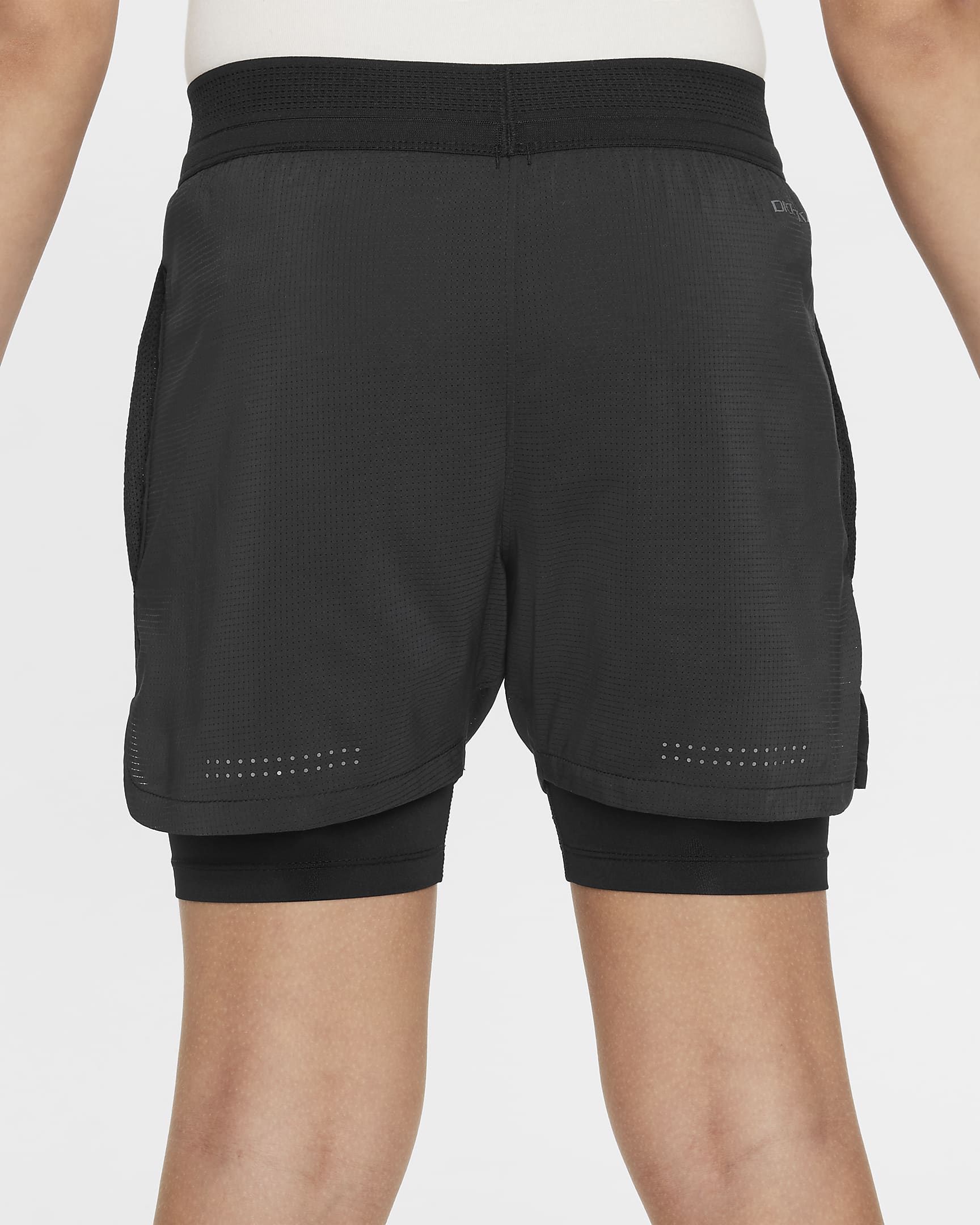 Short de training Nike Dri-FIT ADV Multi Tech pour ado (garçon) - Noir/Noir/Noir