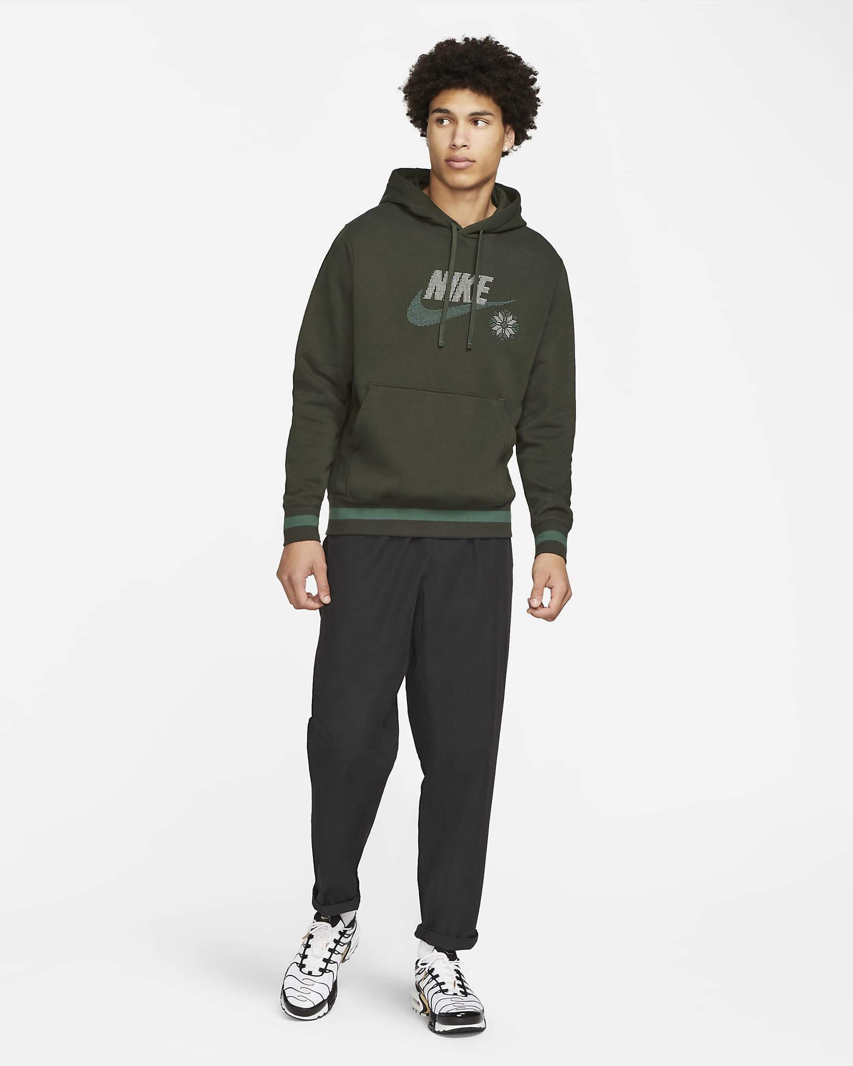 Nike Sportswear Club Men's Fleece Pullover Hoodie. Nike AT