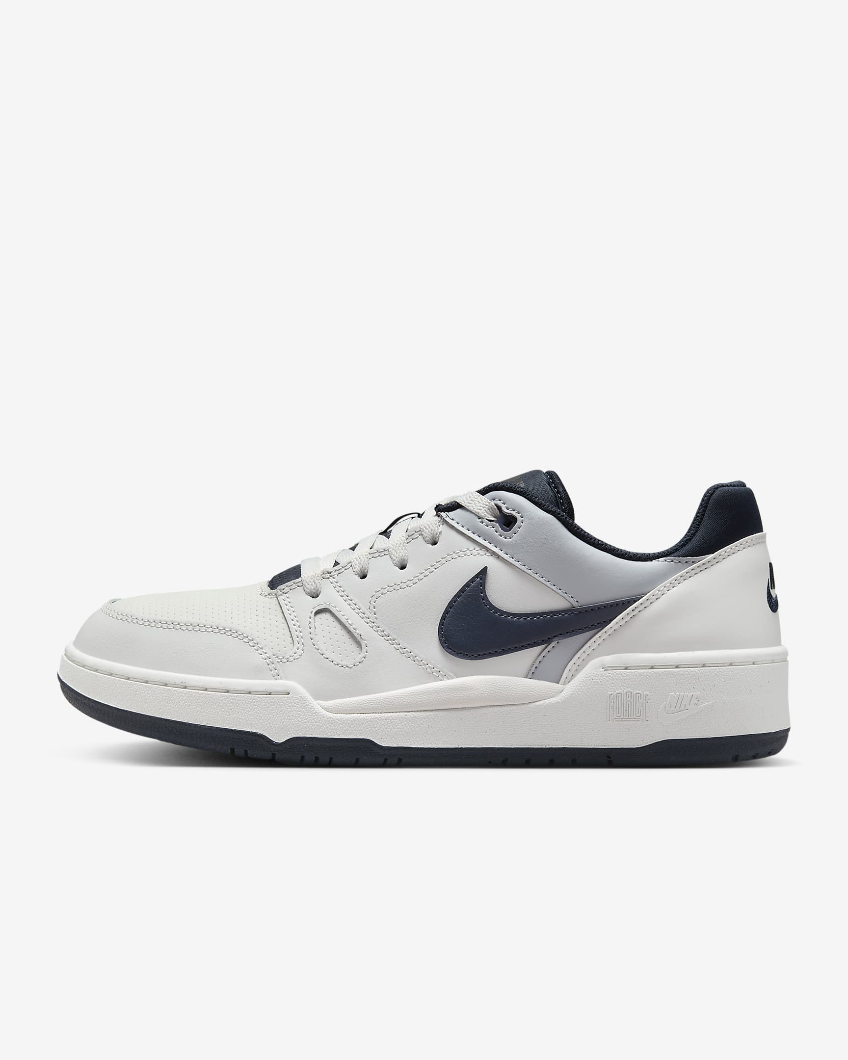 Chaussure Nike Full Force Low pour homme - Platinum Tint/Wolf Grey/Summit White/Dark Obsidian