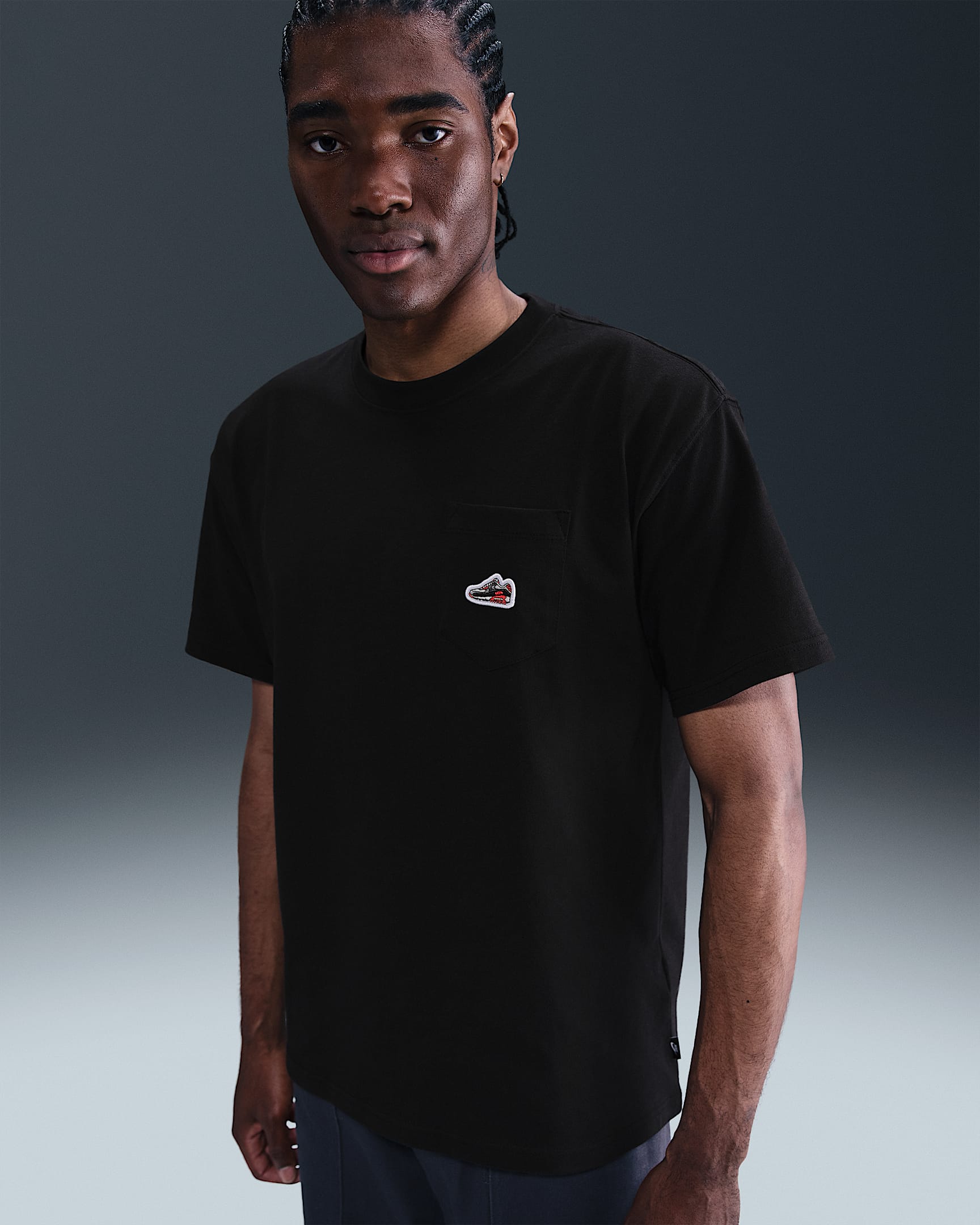 Playera Air Max 90 con parche para hombre Nike Sportswear - Negro