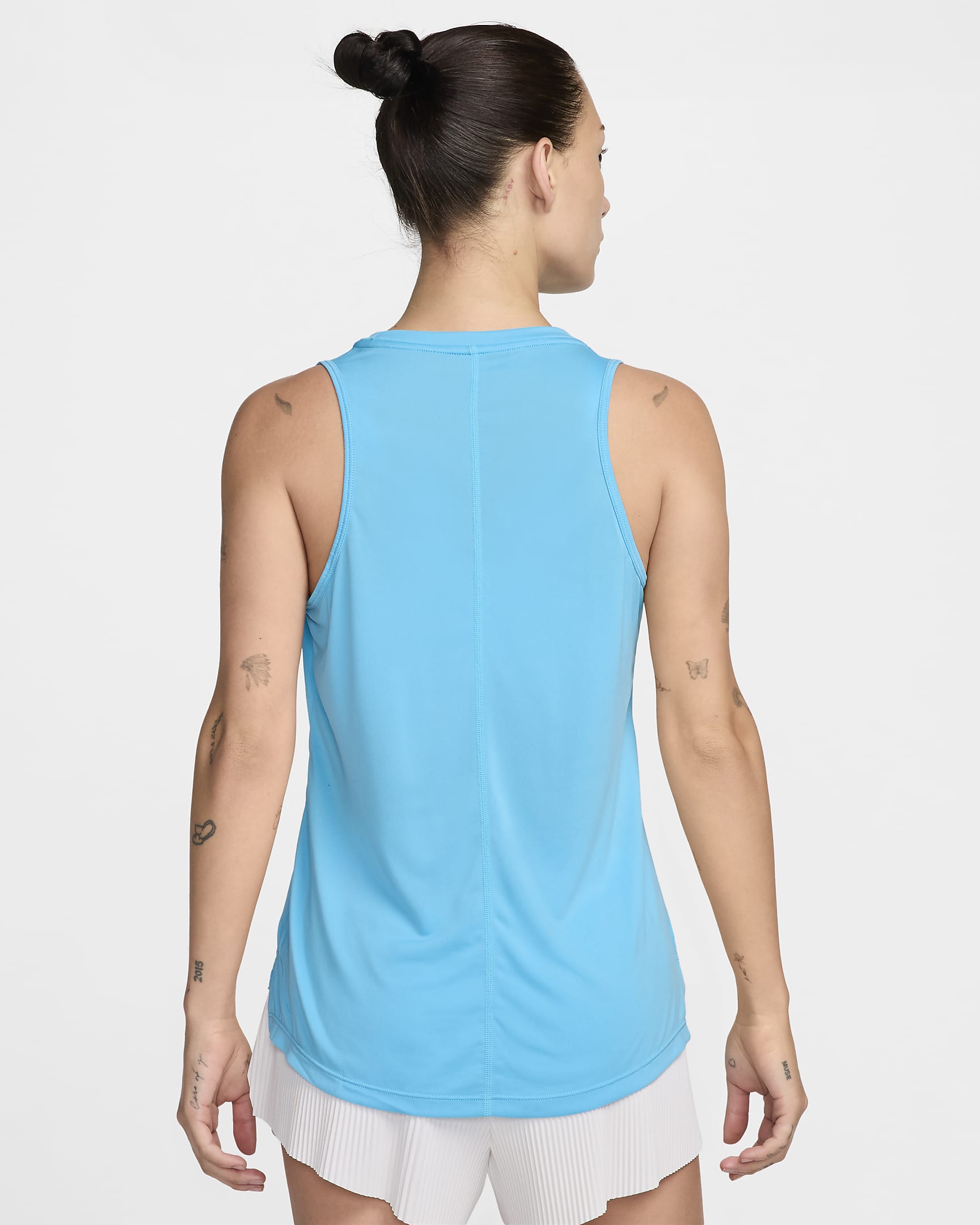 Camiseta de tirantes de correr Nike Dri-FIT para mujer USA One - Azul báltico/Azul eléctrico/Blanco