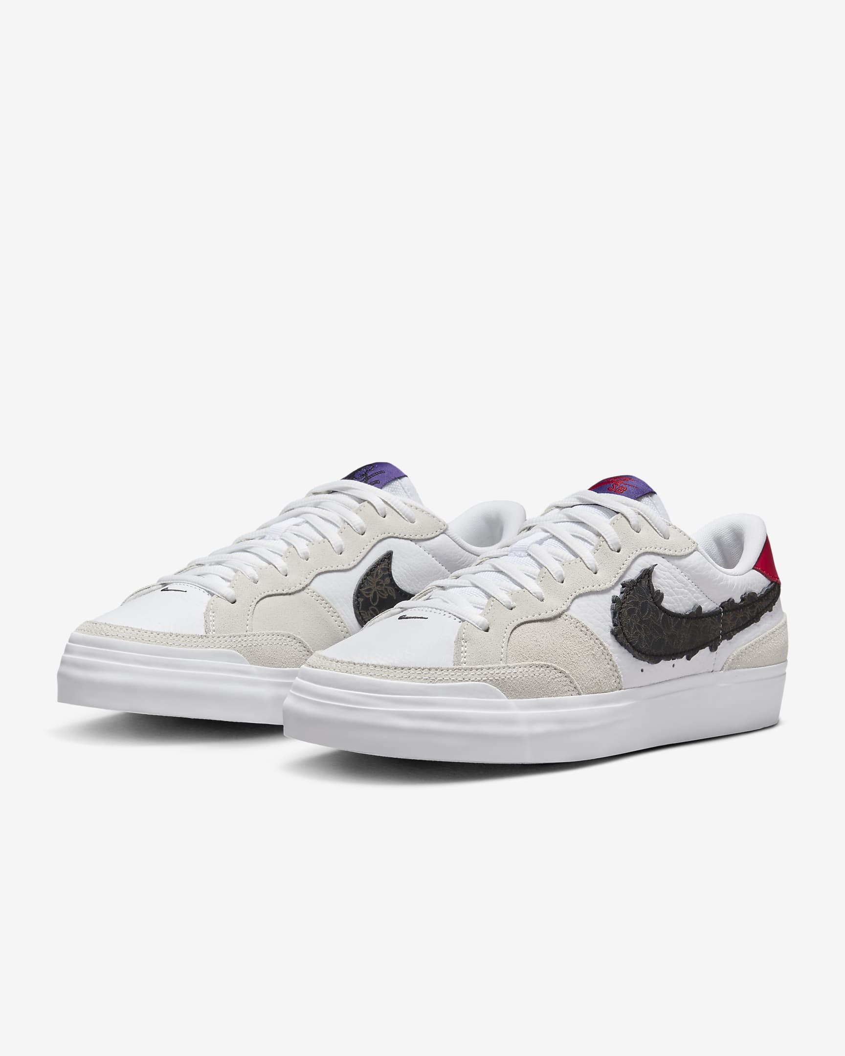 Tenis de skateboarding Nike SB Zoom Pogo Plus - Vela/Blanco/Rojo gimnasio/Negro