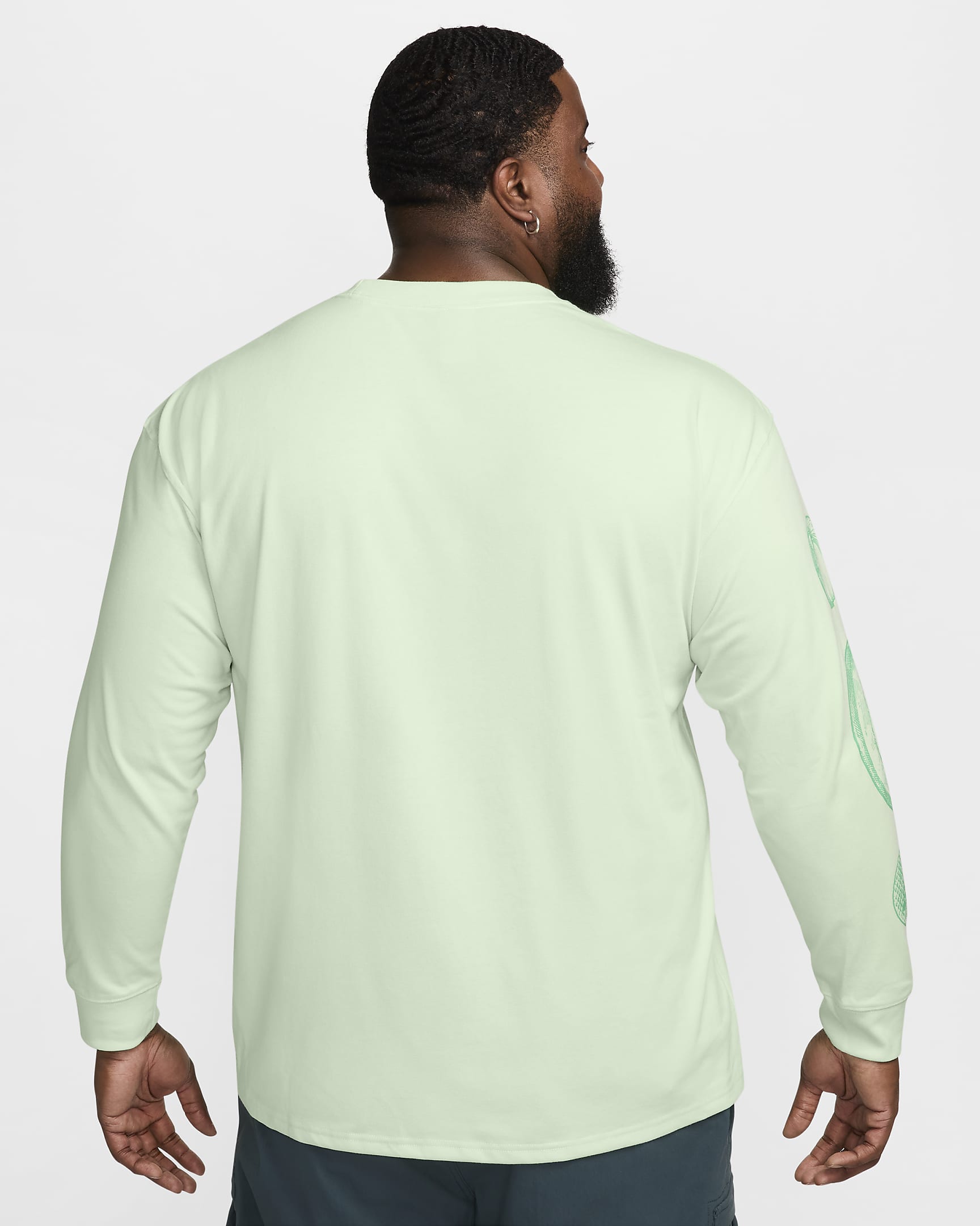 Nike ACG 'Hike Snacks' Men's Dri-FIT Long-Sleeve T-Shirt - Vapour Green