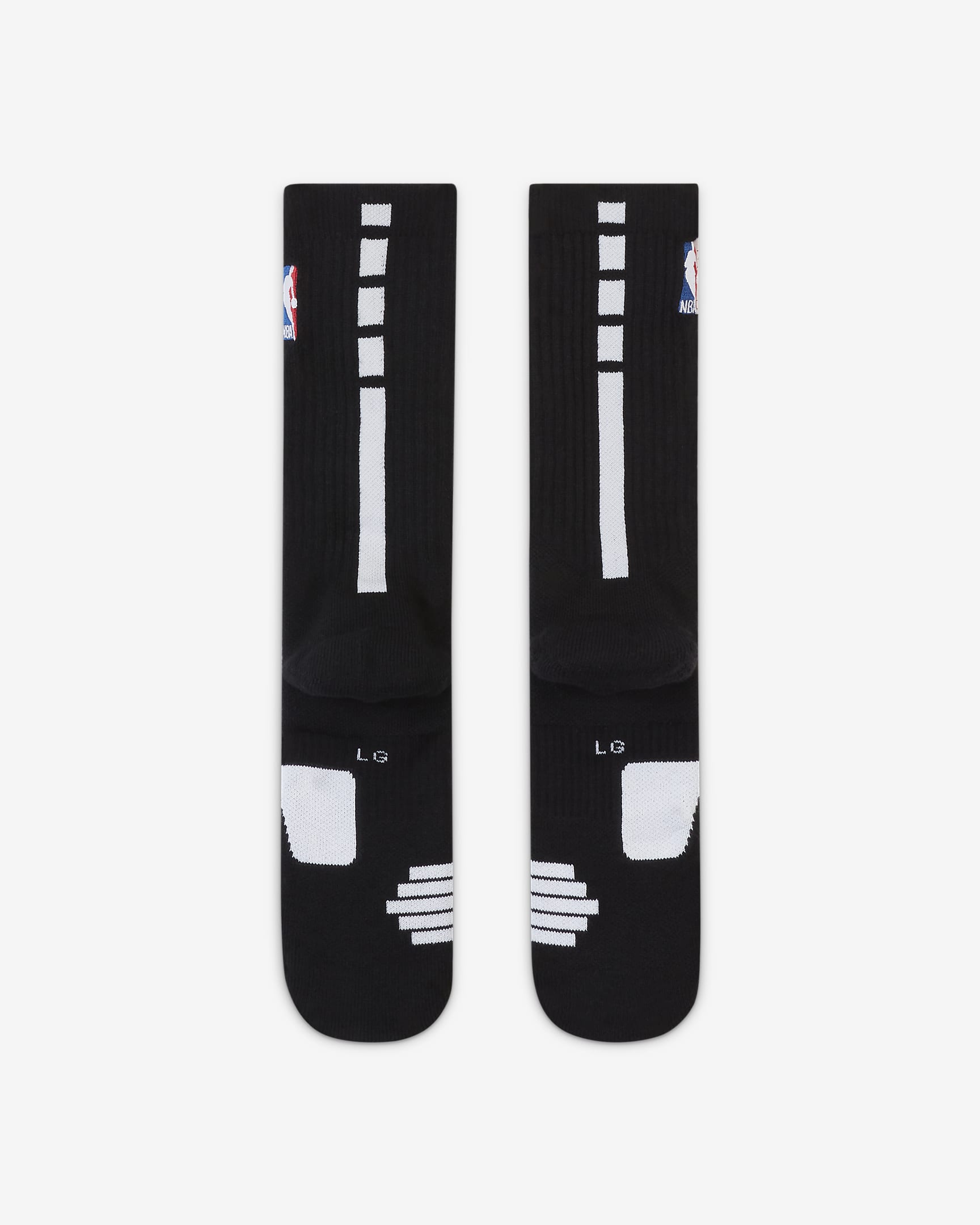 Nike Elite NBA Crew Socks - Black/White