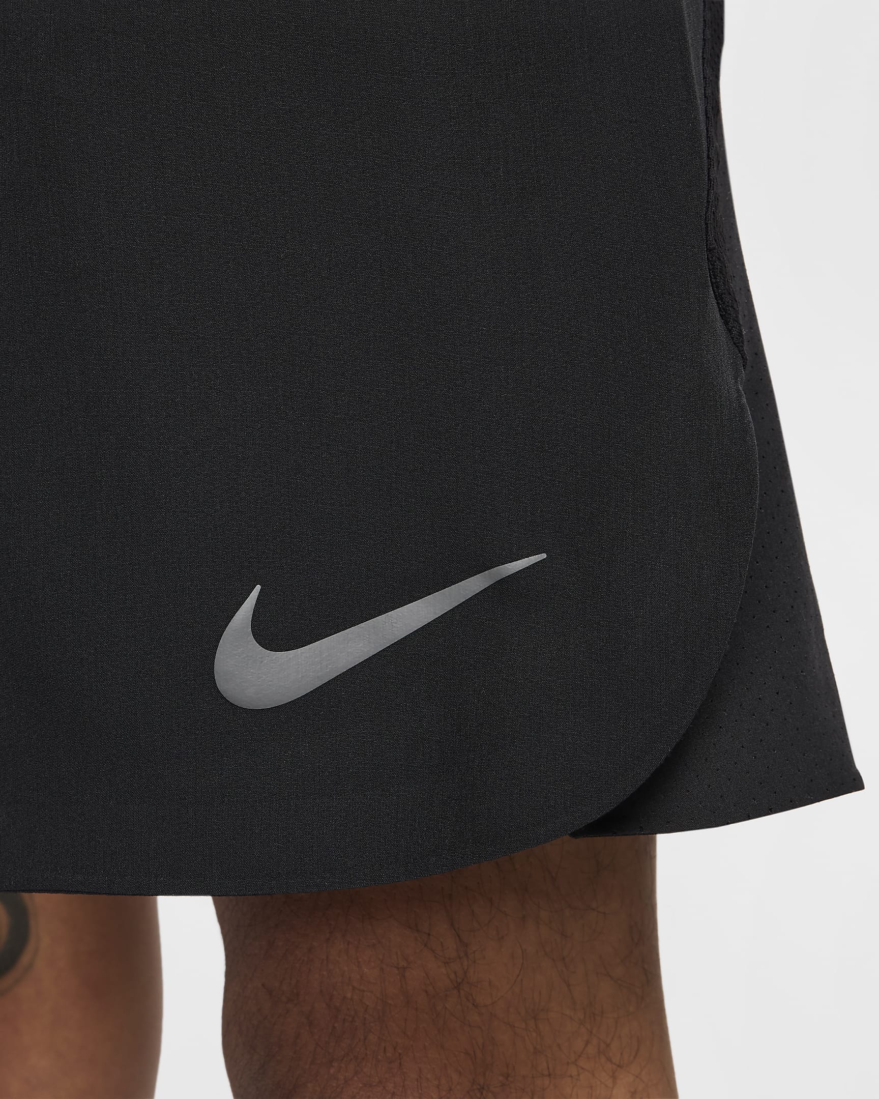 Nike Dri-FIT Flex Rep Pro Collection Pantalón corto de entrenamiento sin forro de 20 cm - Hombre - Negro/Iron Grey