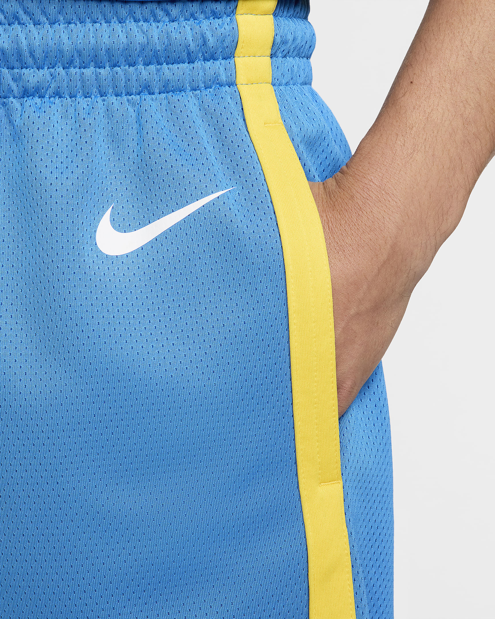 Philippines Limited Road Men's Nike Basketball Shorts - Light Photo Blue/Tour Yellow