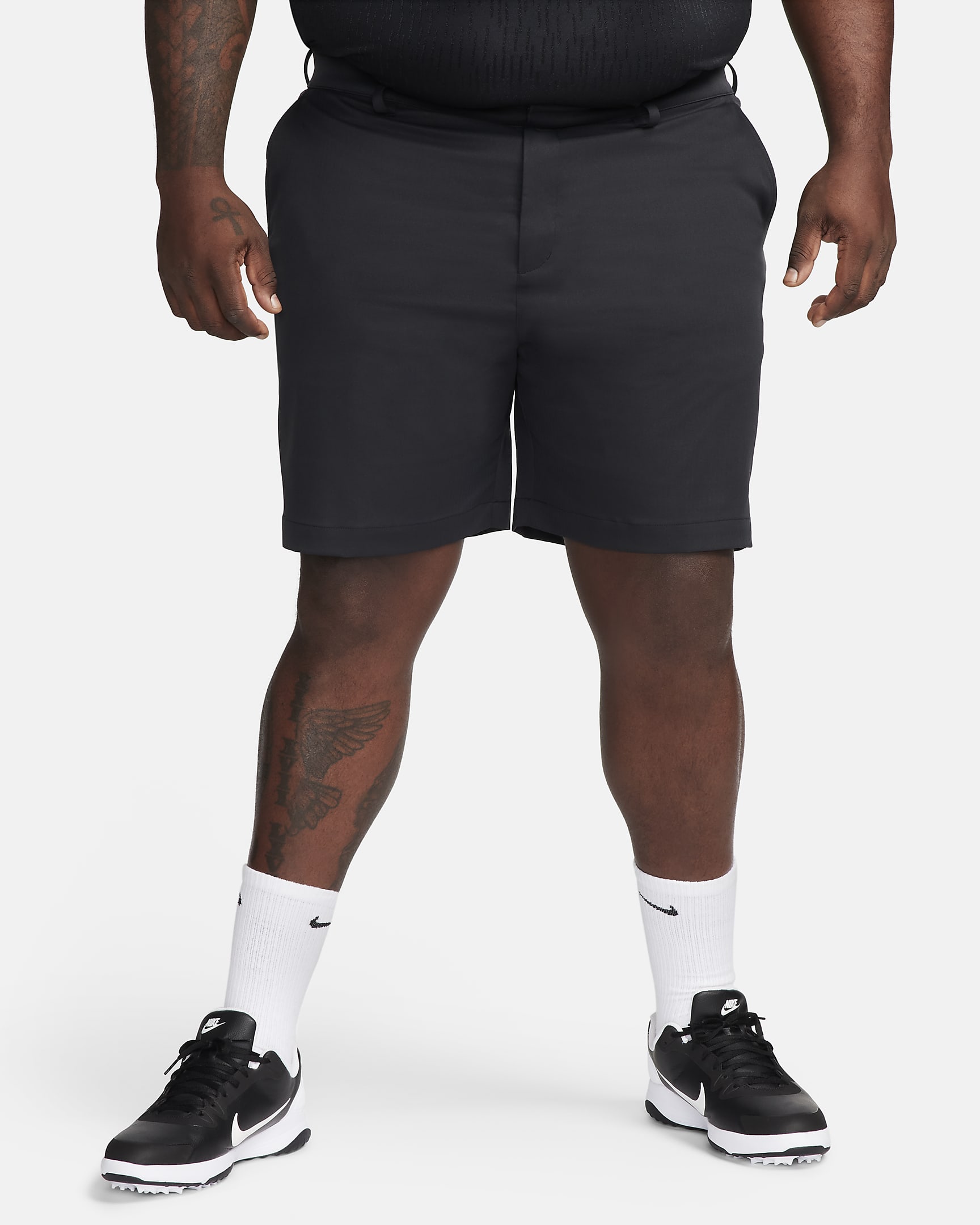mens nike golf shorts black