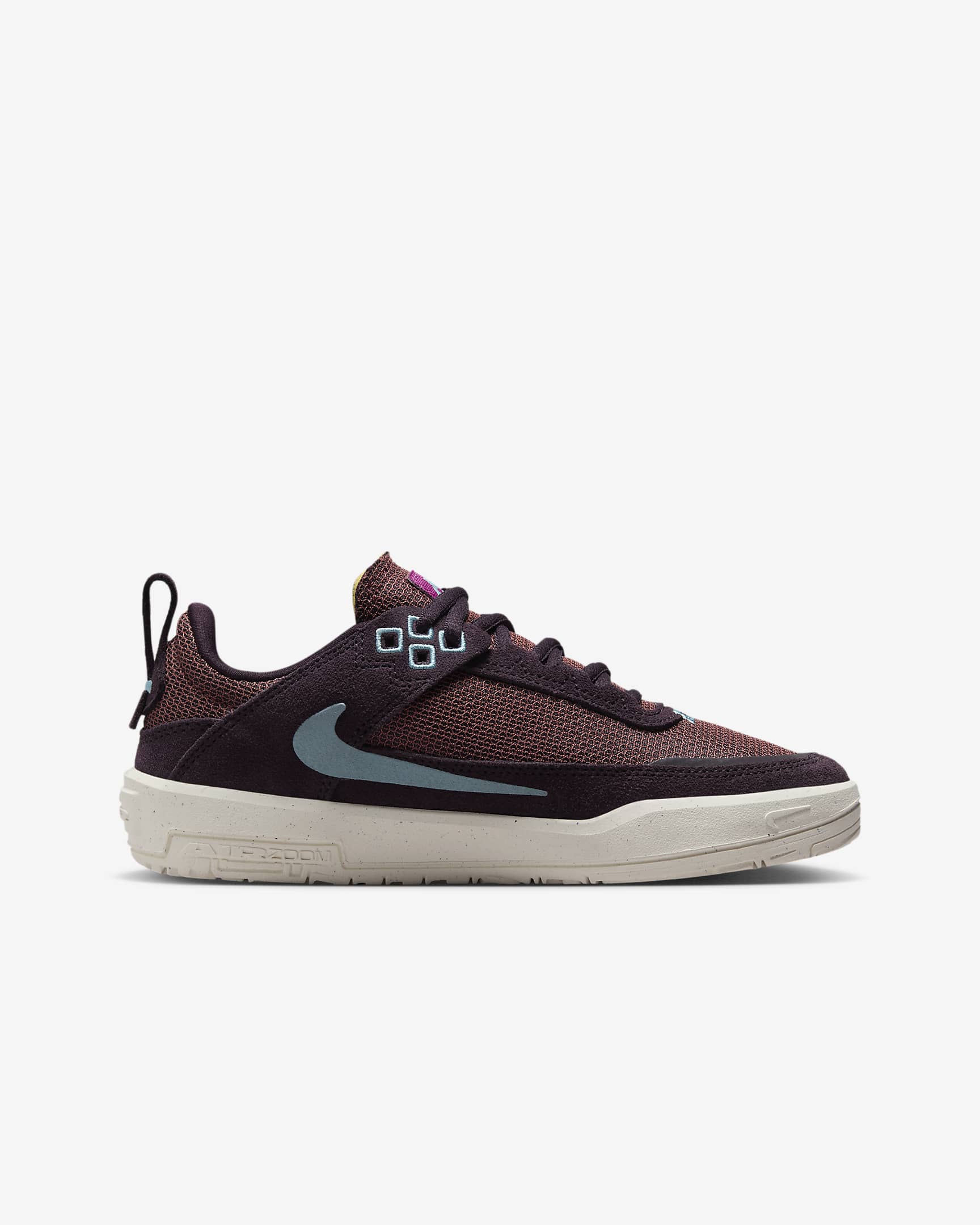 Nike SB Day One Older Kids' Skate Shoes - Burgundy Ash/Dark Pony/Sail/Denim Turquoise