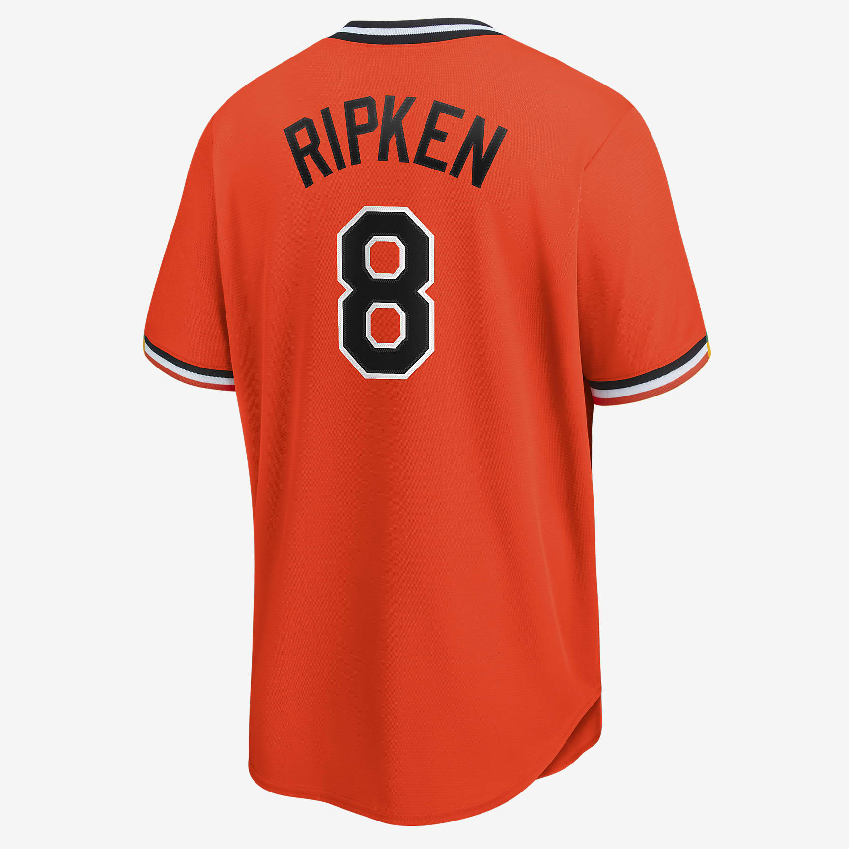 Camiseta de béisbol de Cooperstown para hombre MLB (Baltimore Orioles [Cal Ripken]) - Naranja pro