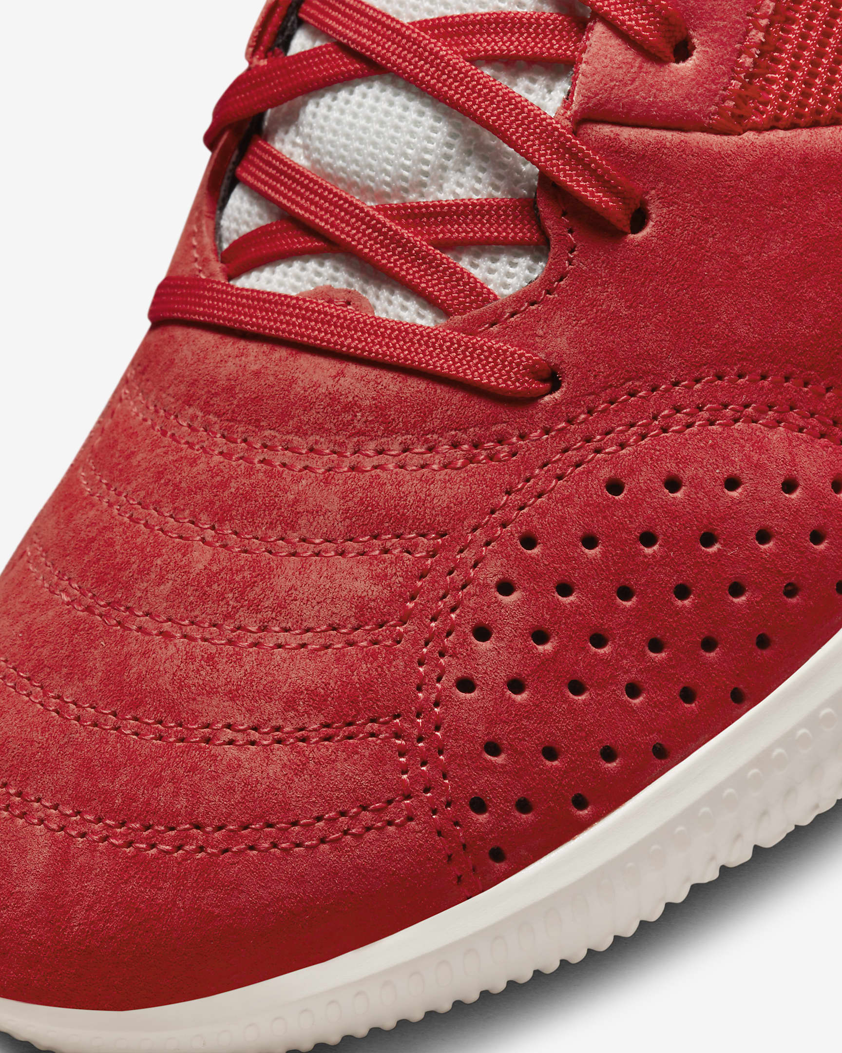 Nike Streetgato Low-Top Football Shoes - University Red/Sail/White