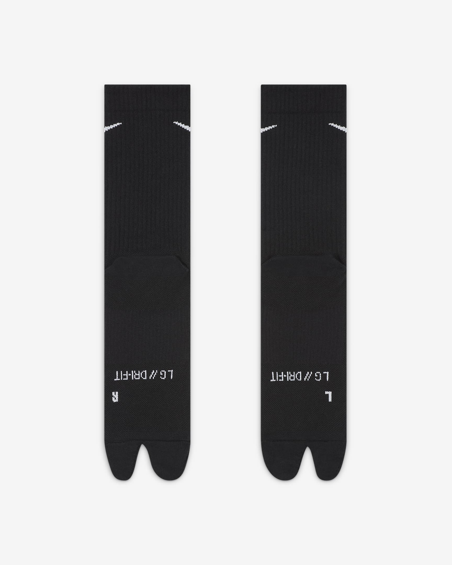 Nike Everyday Plus Lightweight Crew Socks - Black/White