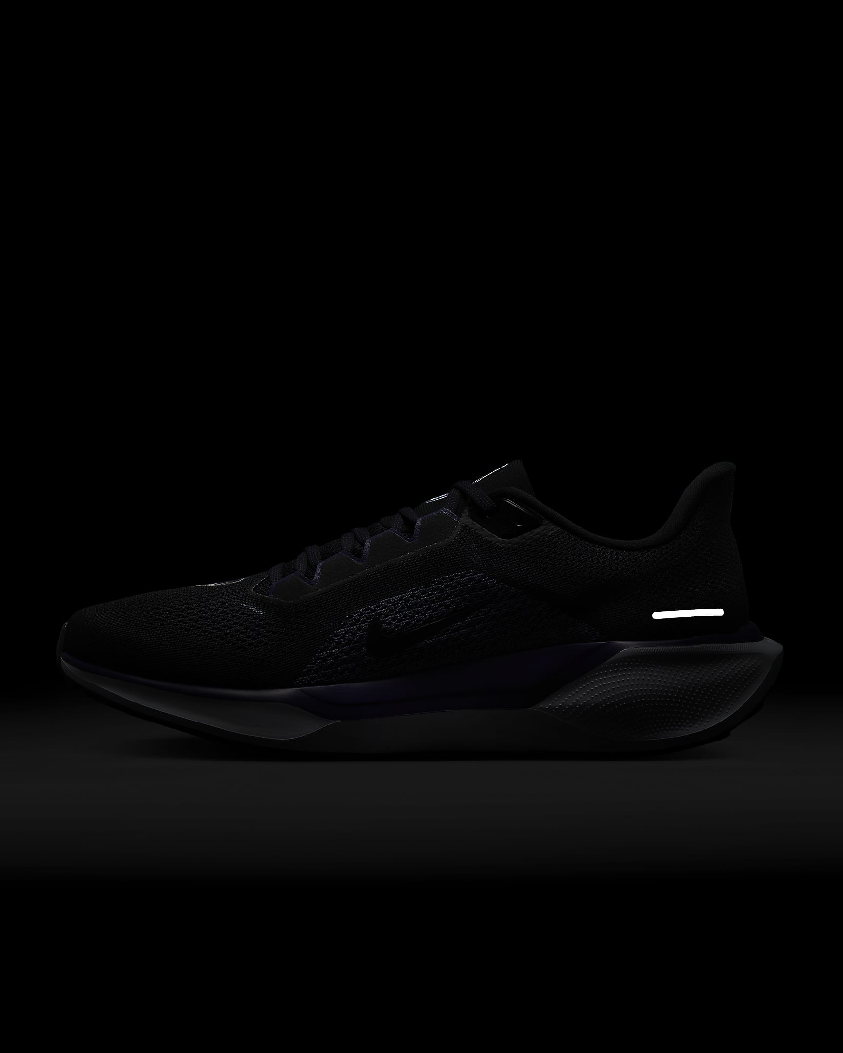 Tenis de correr en pavimento para hombre Nike Pegasus 41 NFL Baltimore Ravens - Negro/Blanco/Orquídea nuevo/Blanco