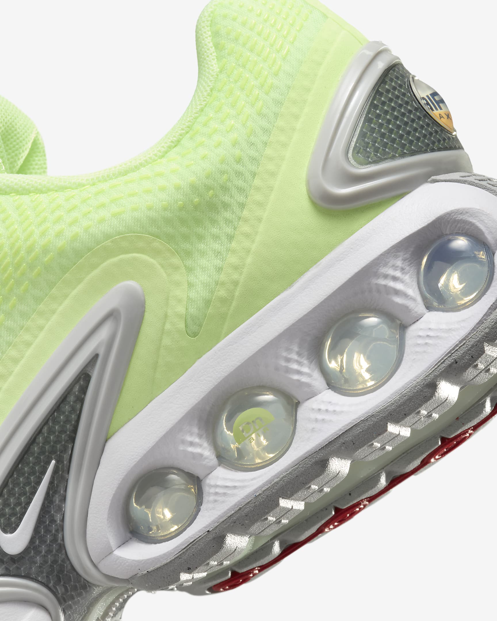 Nike Air Max Dn SE sko til dame - Barely Volt/Metallic Silver/Hvit/Hvit