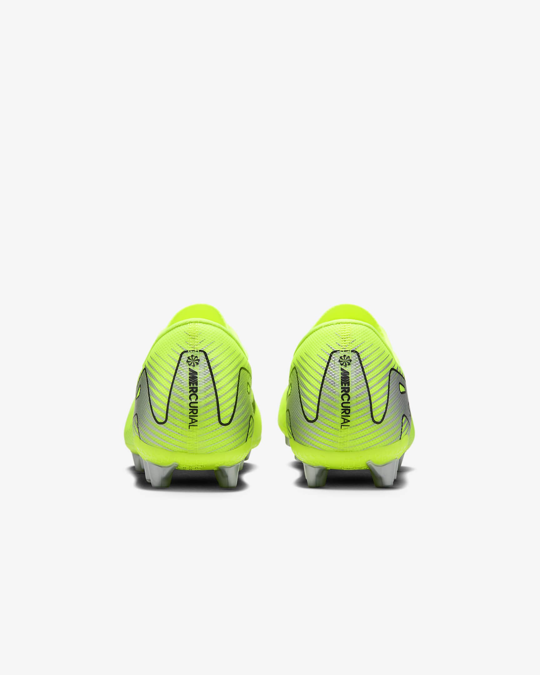 Chaussure de foot à crampons basse pour terrain synthétique Nike Mercurial Vapor 16 Academy - Volt/Noir