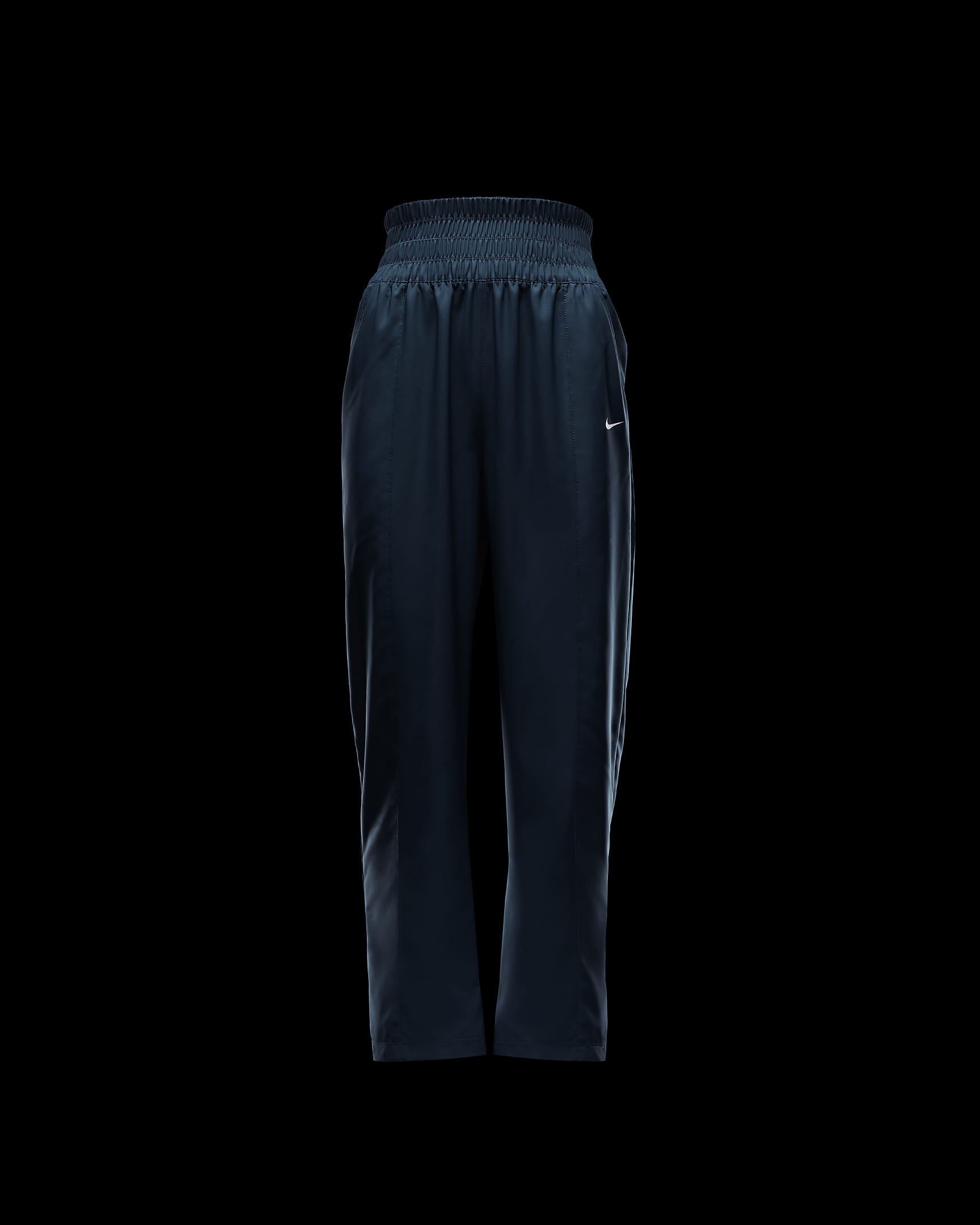 Nike Dri-FIT One Women's Ultra High-Waisted Trousers - Armoury Navy/White