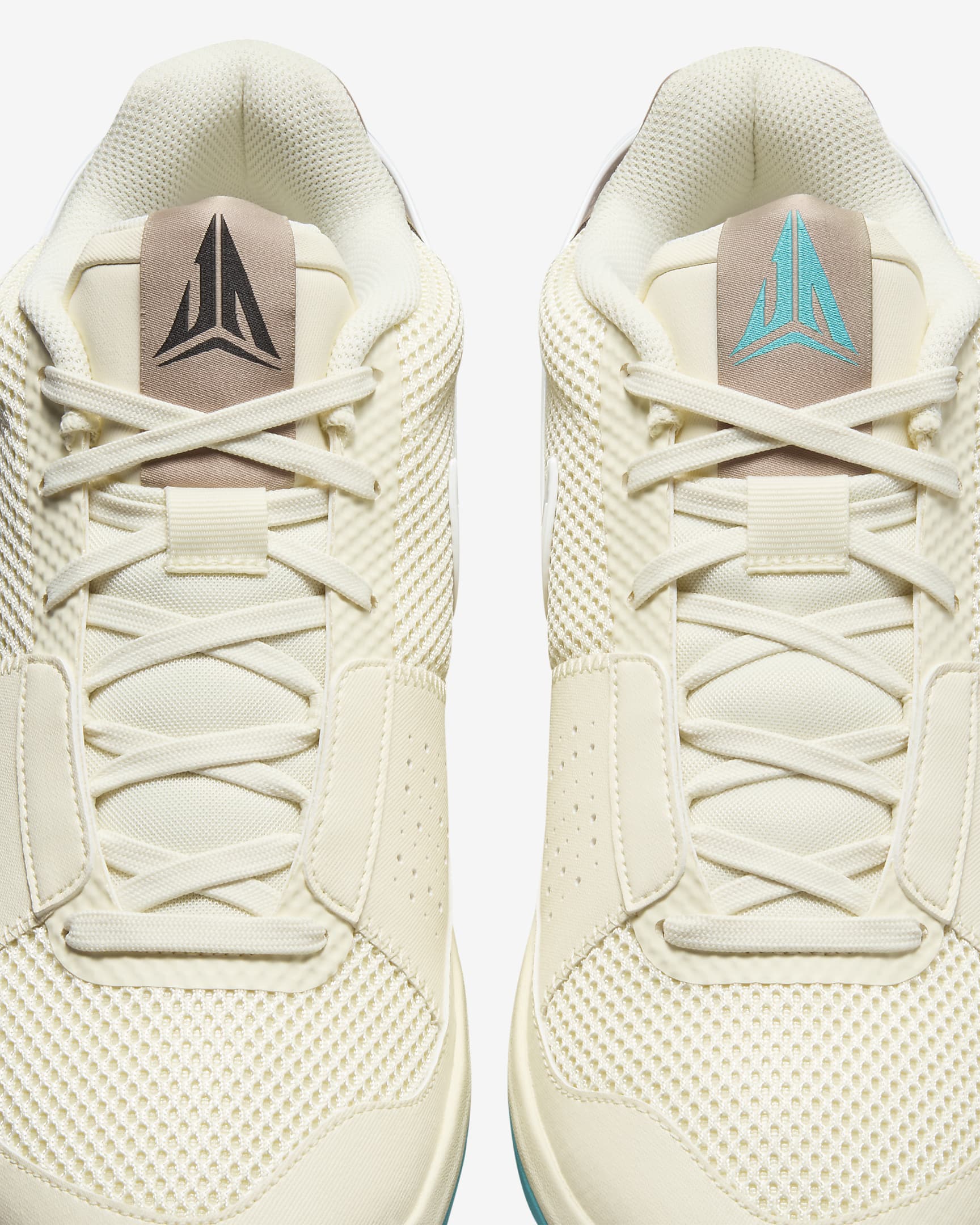 Ja 1 "Vacation" Basketball Shoes - Coconut Milk/Khaki/Black/Coconut Milk