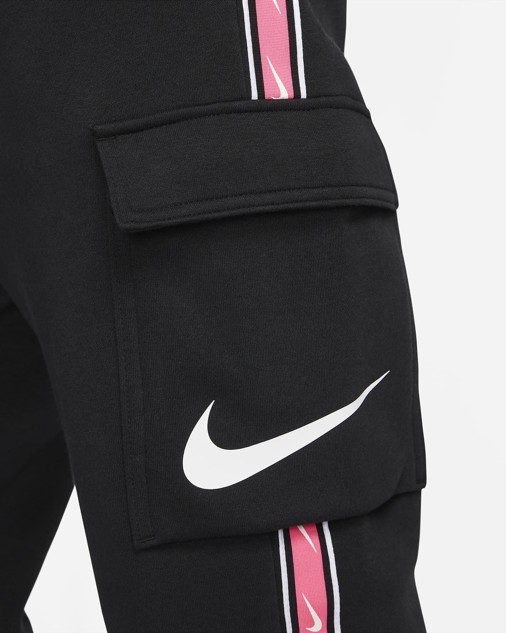 Nike Sportswear Repeat Mens Fleece Cargo Trousers Nike Nl