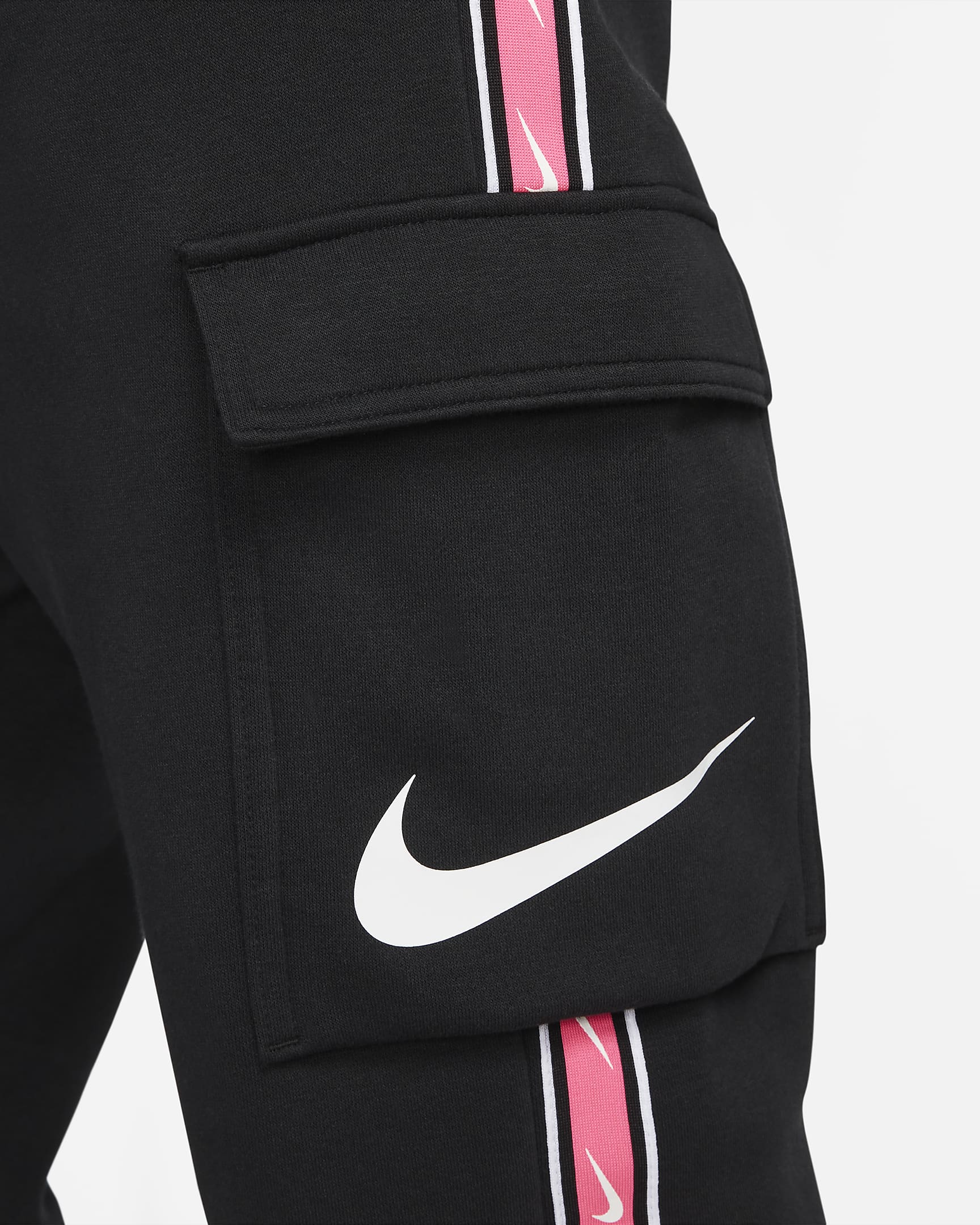 Nike Sportswear Repeat Men's Fleece Cargo Trousers. Nike PT