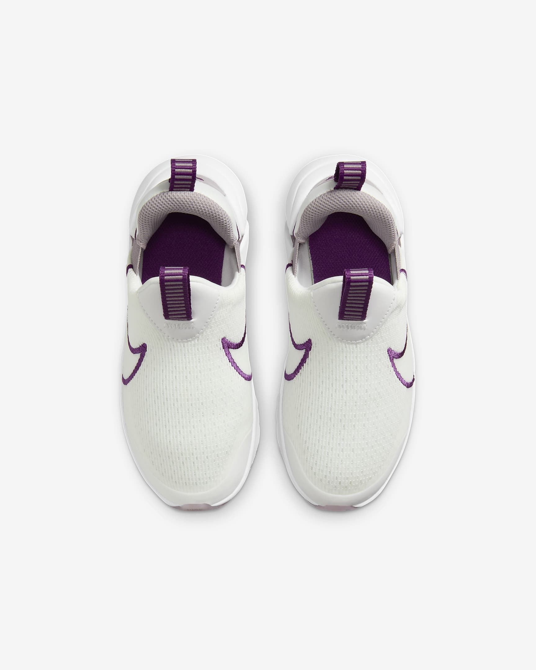 Nike Flex Plus 2 Younger Kids' Shoes - Summit White/Light Violet Ore/White/Viotech