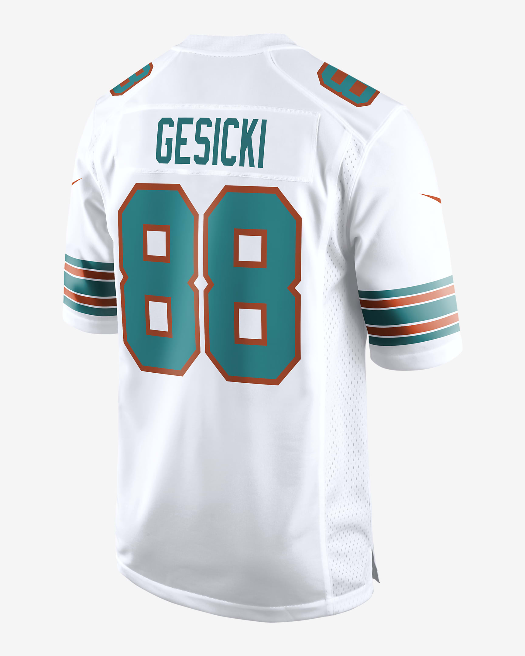 NFL Miami Dolphins (Mike Gesicki) Men's Game Football Jersey. Nike.com