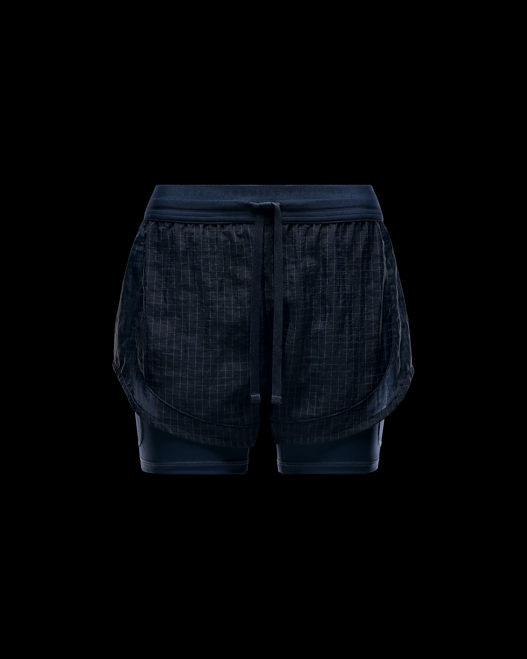 Nike Running Division Women's Dri-FIT Mid-Rise 7.5cm (approx.) 2-in-1 Running Shorts - Armoury Navy/Armoury Navy