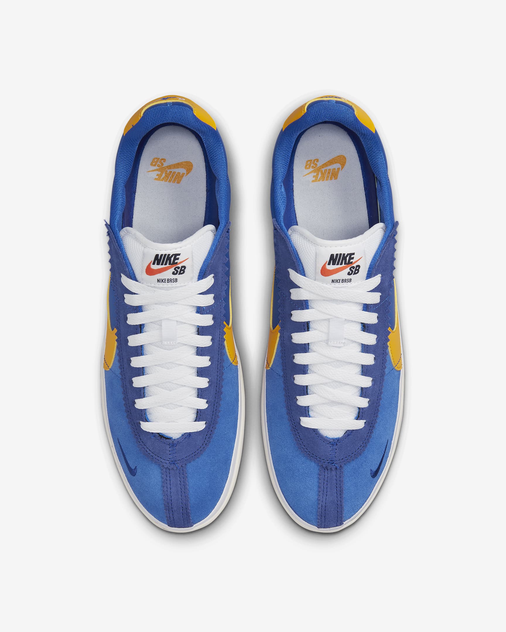 Nike BRSB Skate Shoes - Game Royal/Deep Royal Blue/Summit White/University Gold