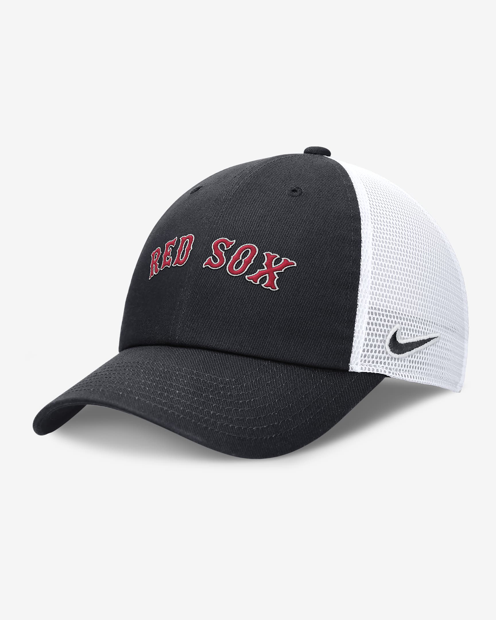 Boston Red Sox Evergreen Wordmark Club Men's Nike MLB Adjustable Hat - Navy