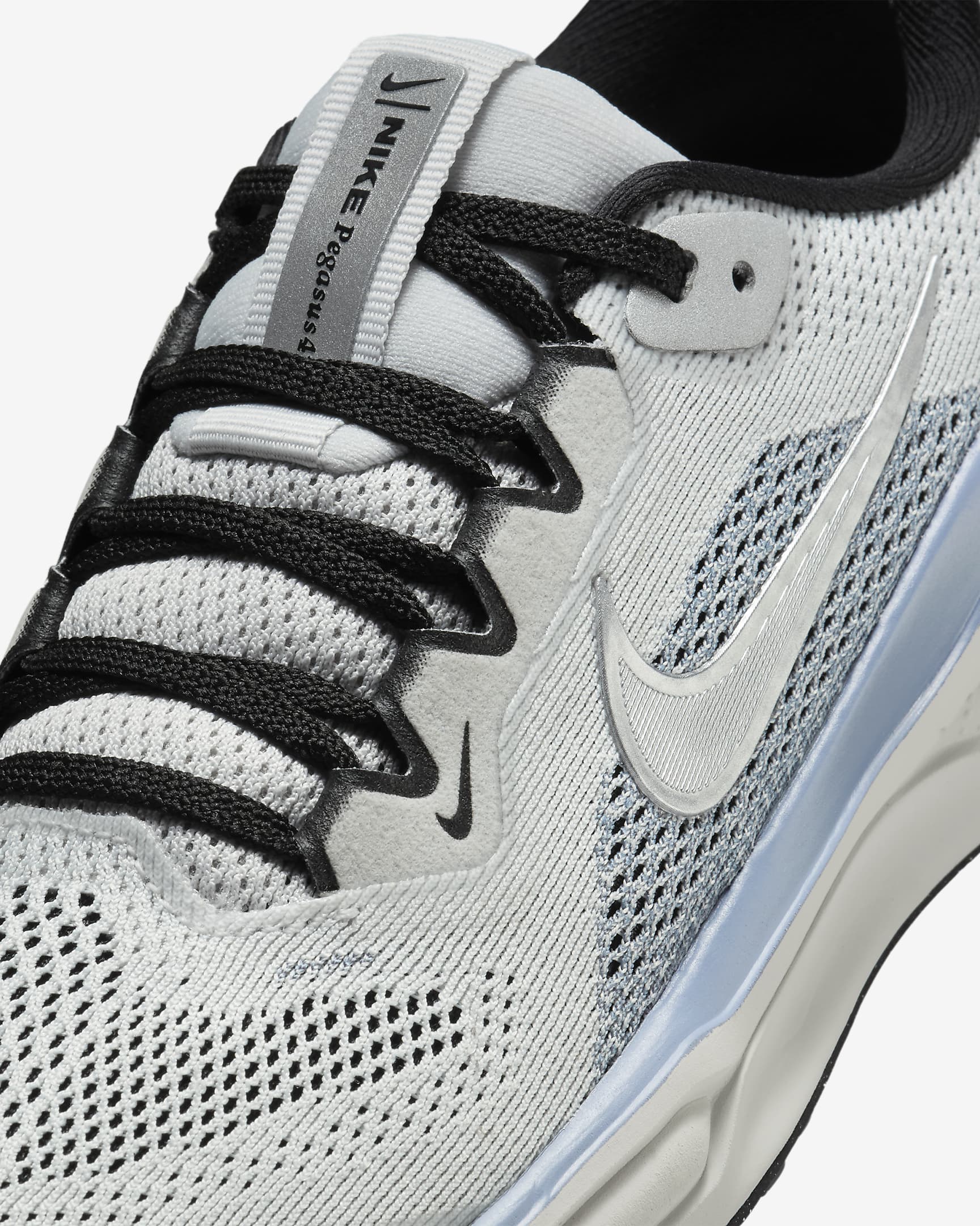 Nike Pegasus 41 Older Kids' Road Running Shoes - Photon Dust/Ashen Slate/Black/Metallic Silver