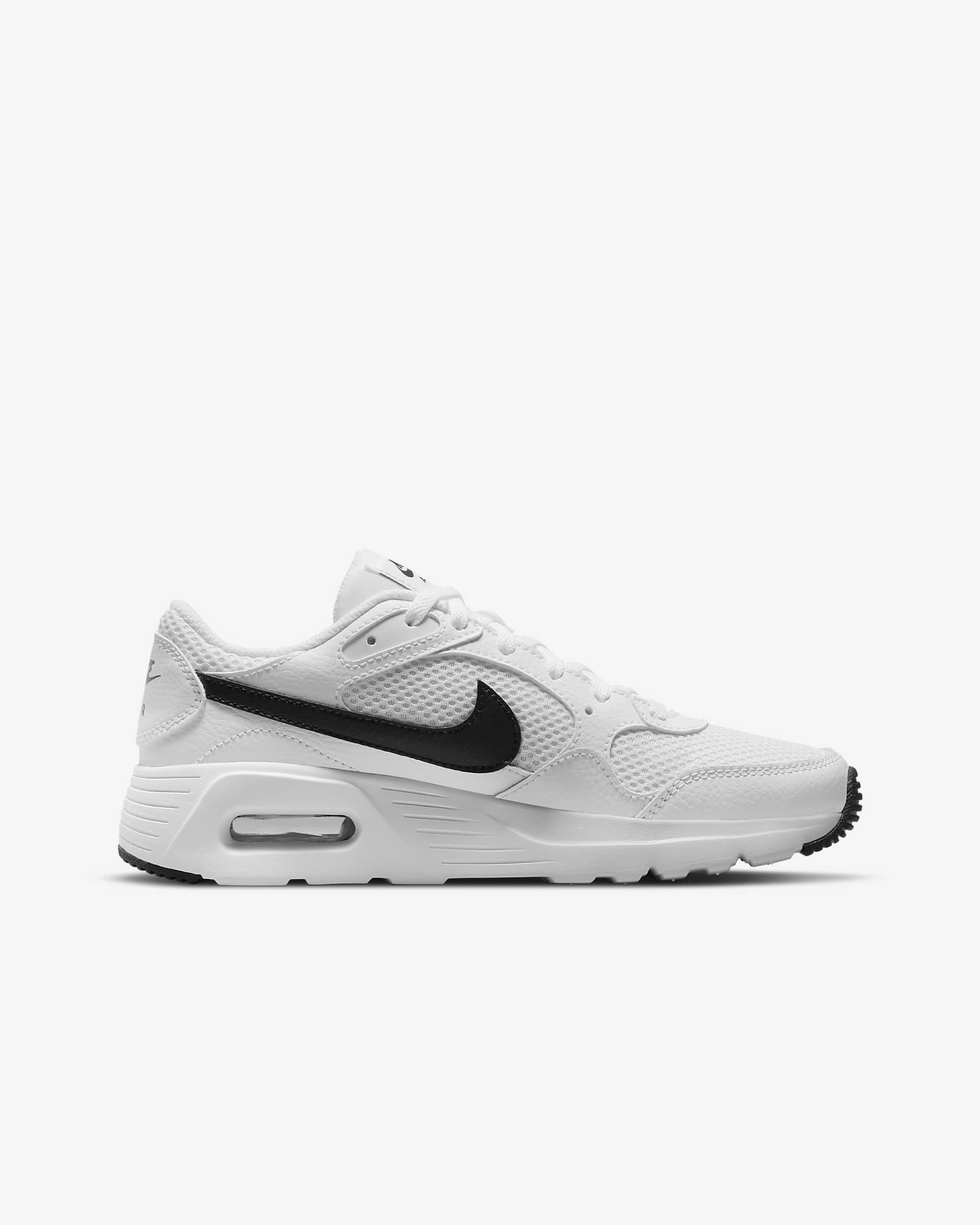 Nike Air Max SC kinderschoen - Wit/Wit/Zwart