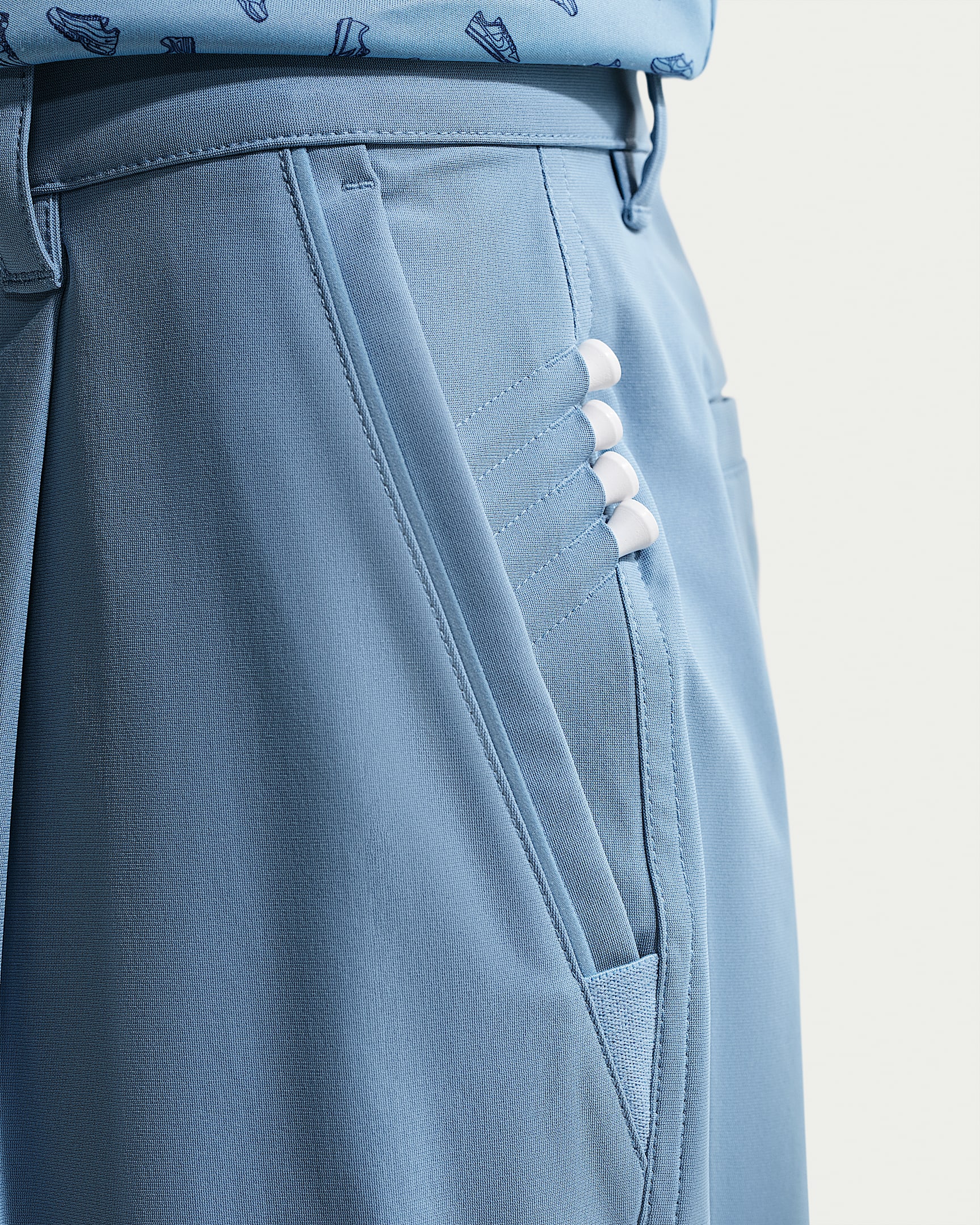 Nike Par Men's Dri-FIT Golf Pants - Work Blue/Photon Dust/Work Blue
