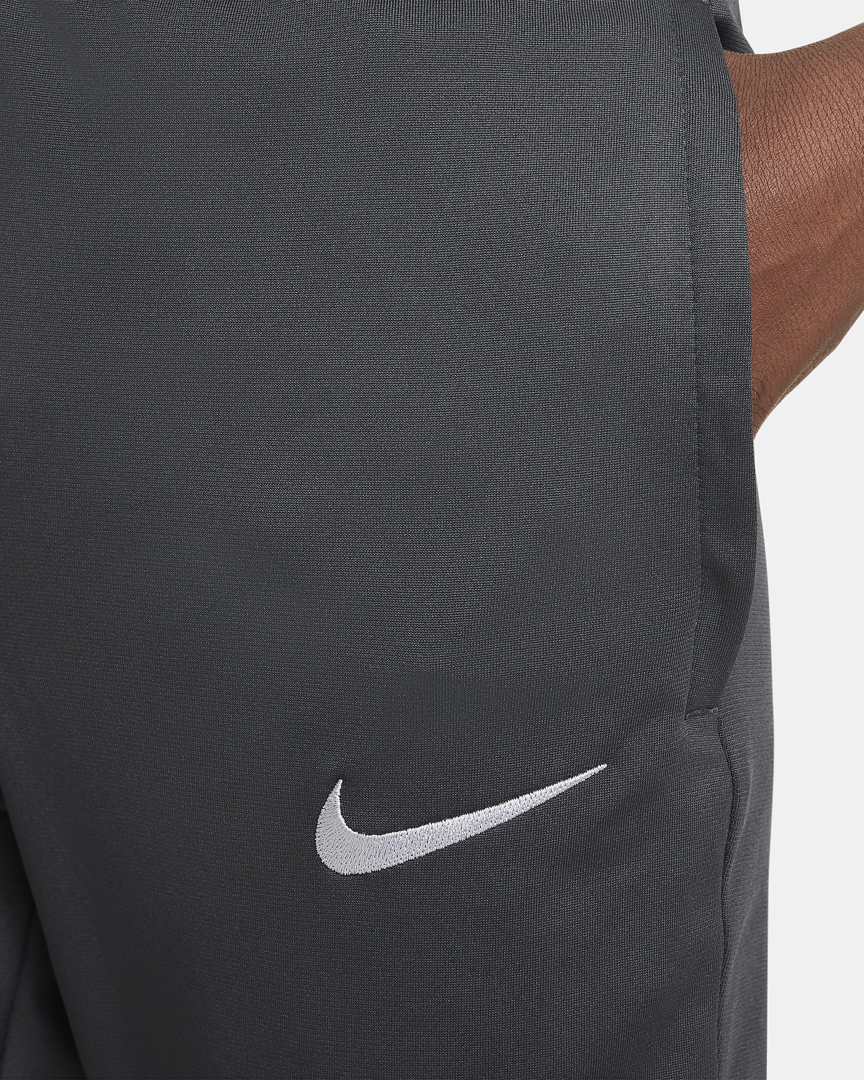 Liverpool FC Strike Xandall de futbol Nike Dri-FIT de teixit Knit amb caputxa - Nen/a - Anthracite/Wolf Grey